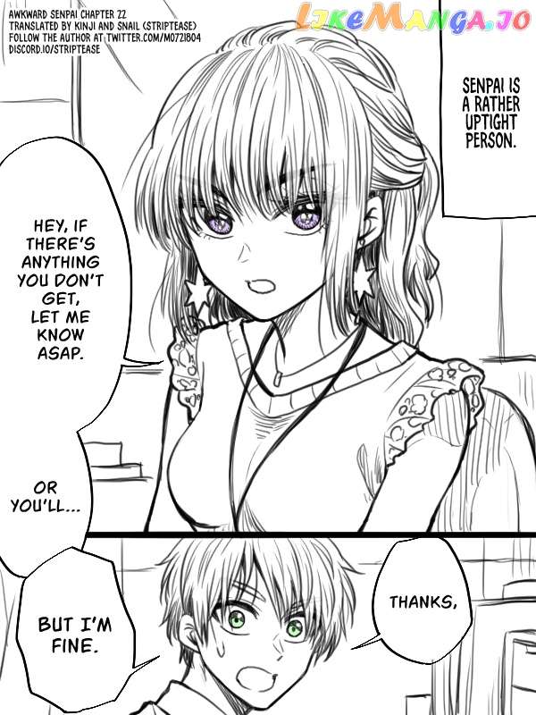 Awkward Senpai chapter 22 - page 1