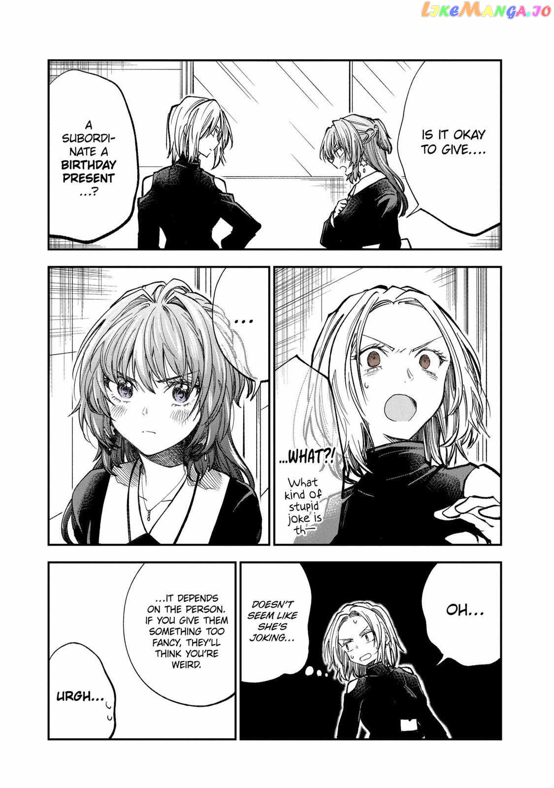 Awkward Senpai chapter 66 - page 10