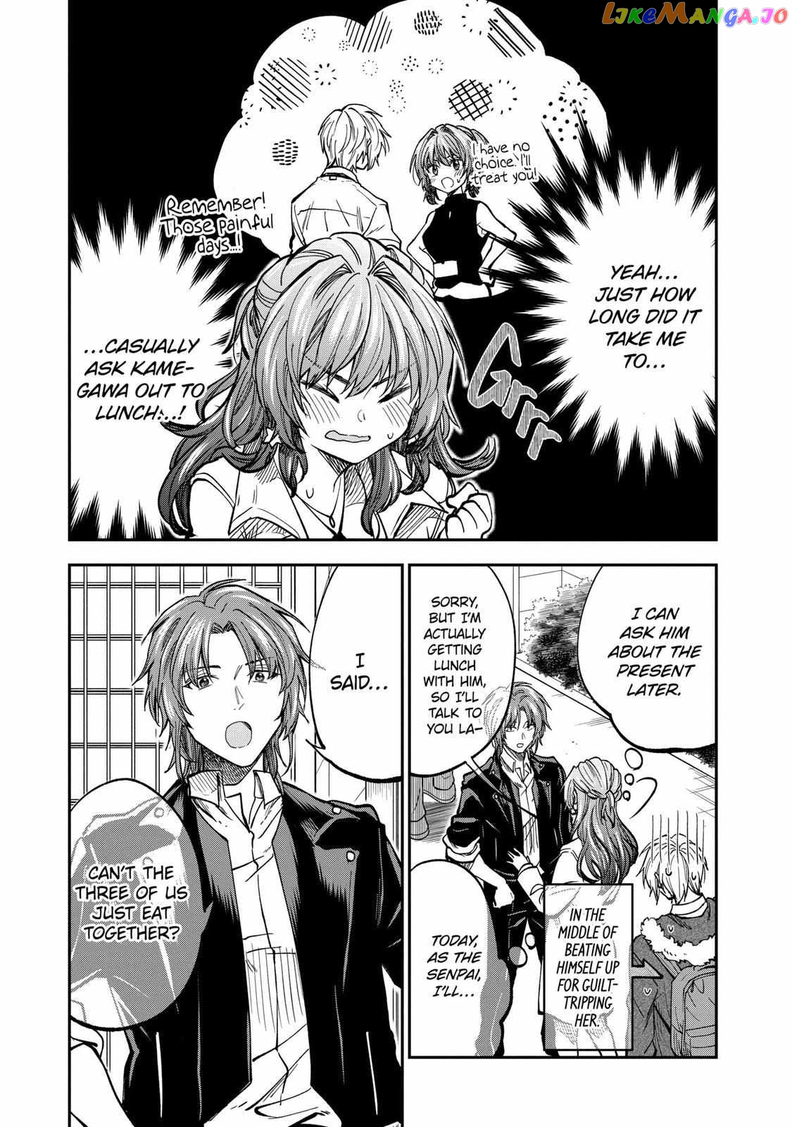 Awkward Senpai chapter 67 - page 12