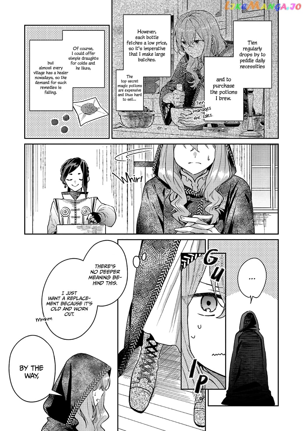Hello, I Am A Witch, And My Crush Wants Me To Make A Love Potion! chapter 3 - page 4