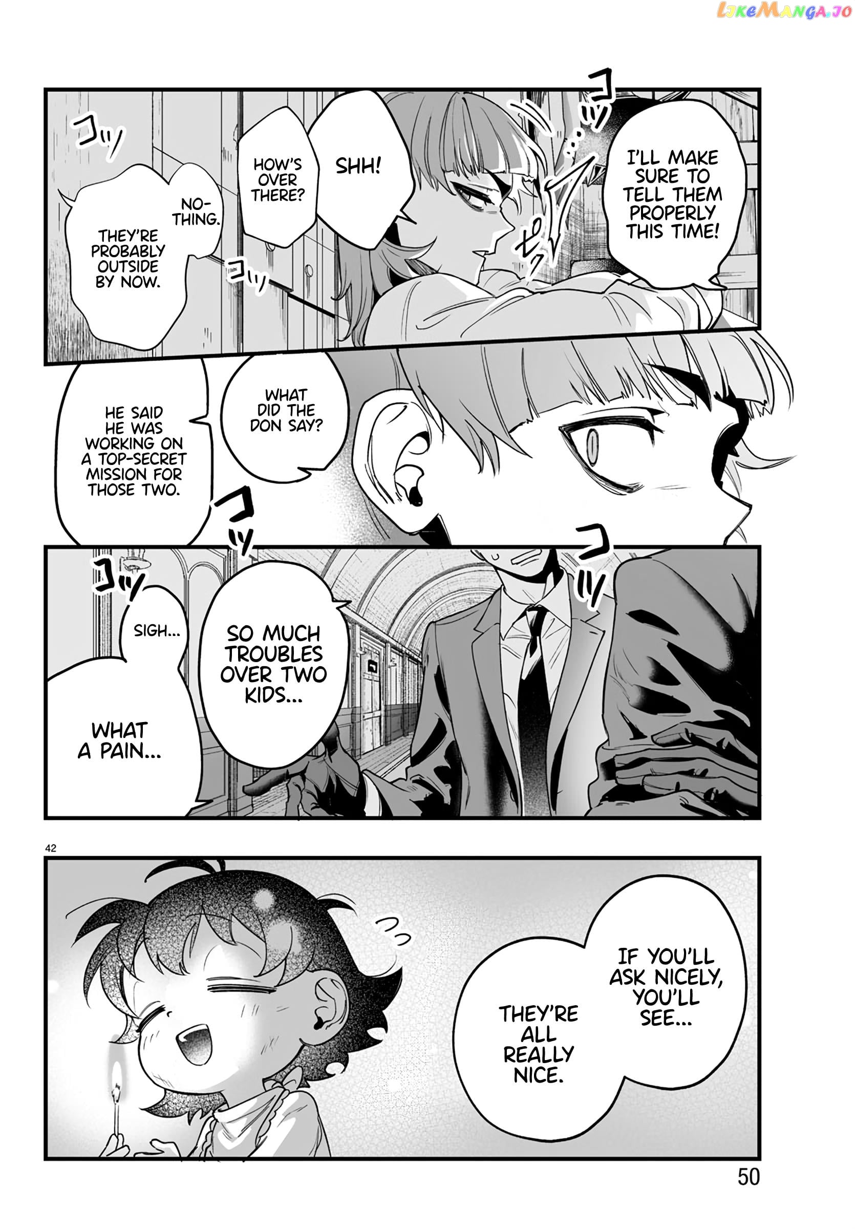 Welcome to Demon School! Iruma-kun: If Episode of Mafia chapter 1 - page 44
