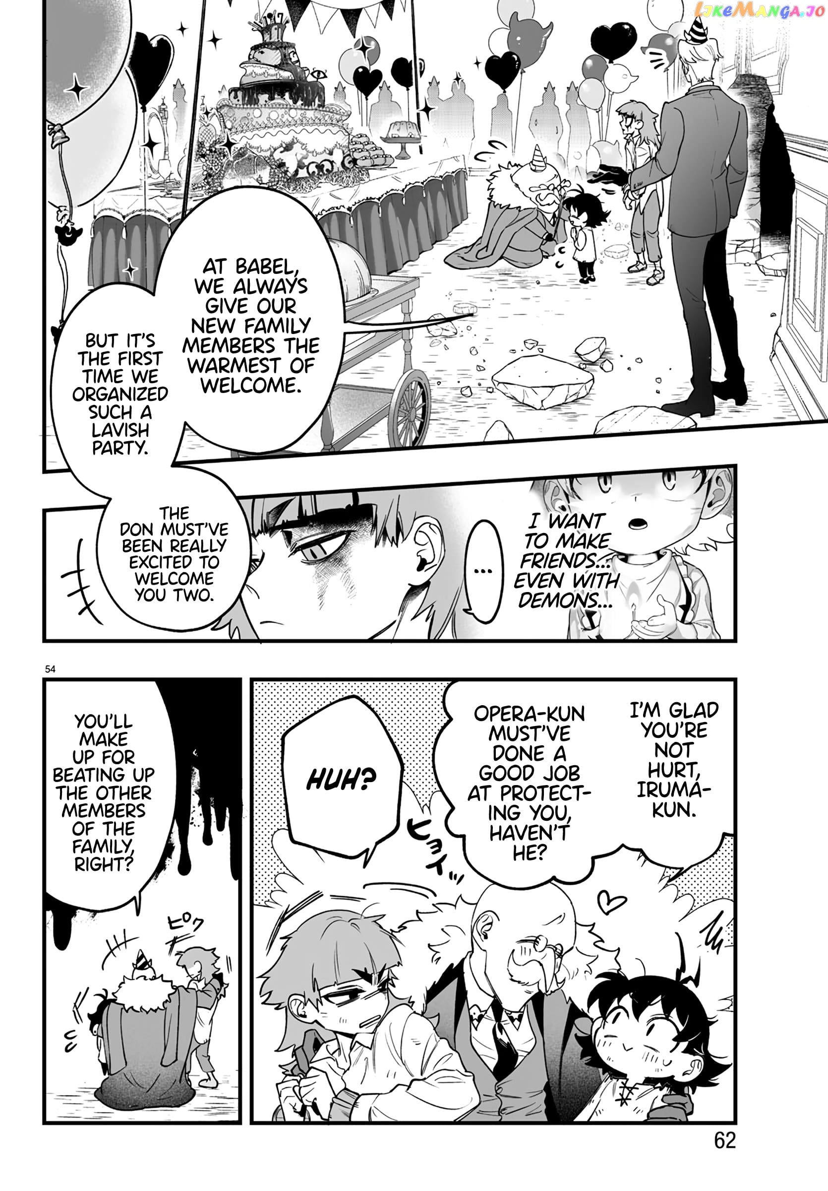 Welcome to Demon School! Iruma-kun: If Episode of Mafia chapter 1 - page 55