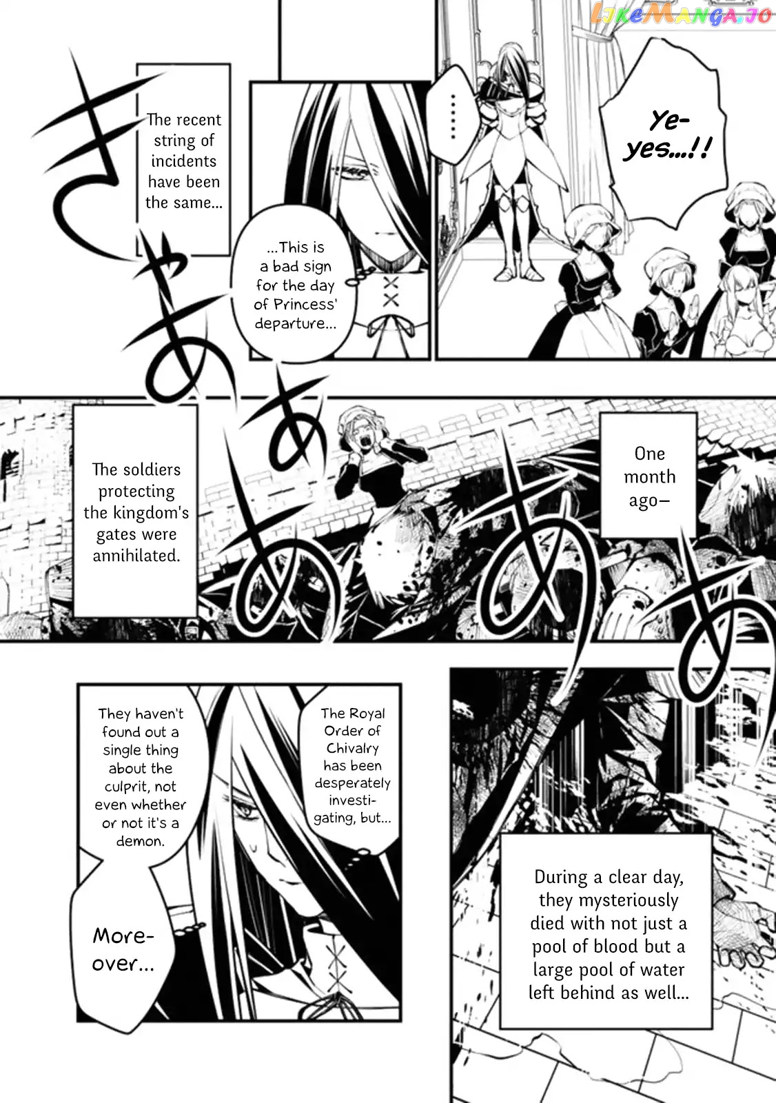 Fukushuu o Koinegau Saikyou Yuusha wa, Yami no Chikara de Senmetsu Musou Suru chapter 1 - page 12