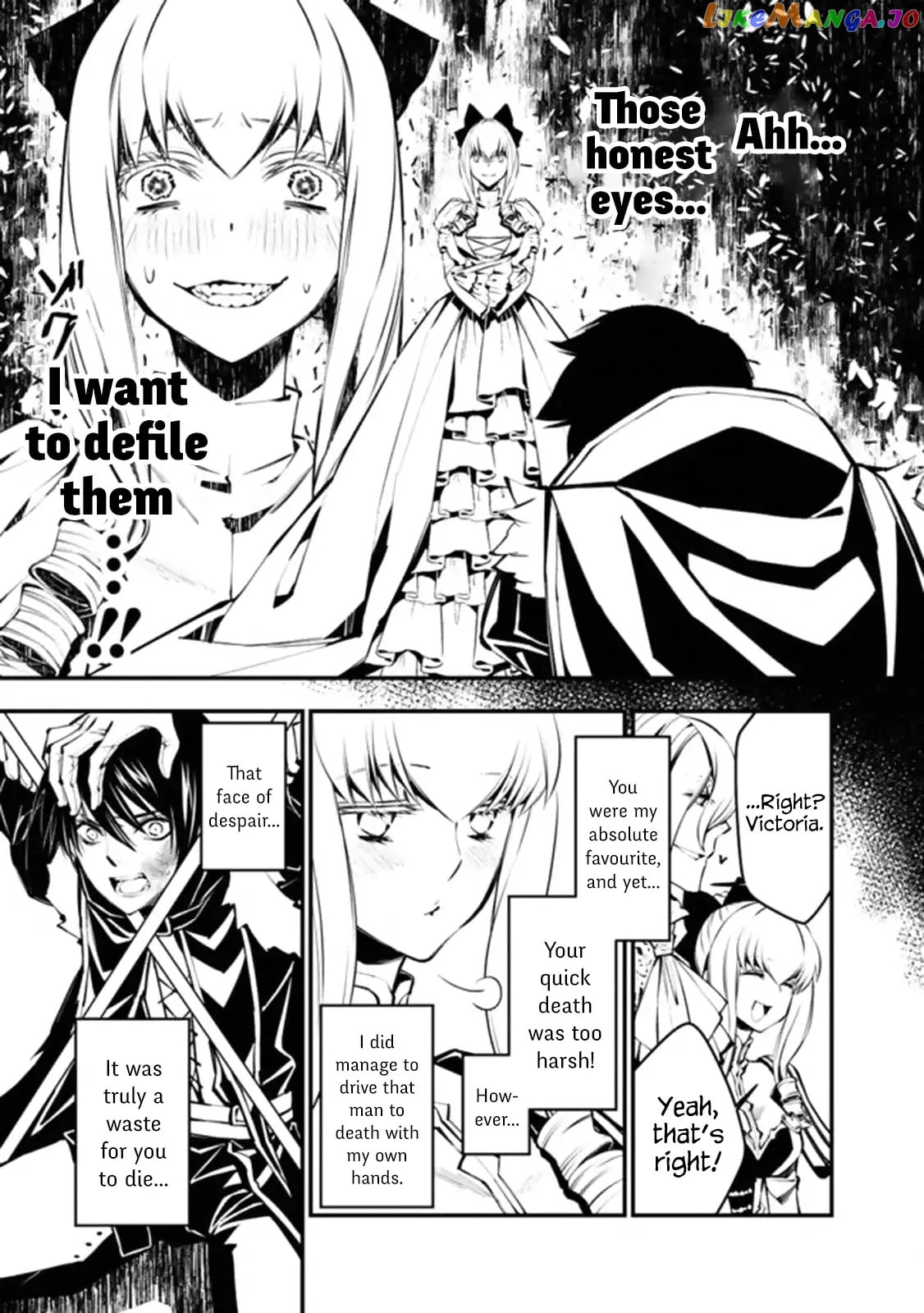 Fukushuu o Koinegau Saikyou Yuusha wa, Yami no Chikara de Senmetsu Musou Suru chapter 1 - page 23
