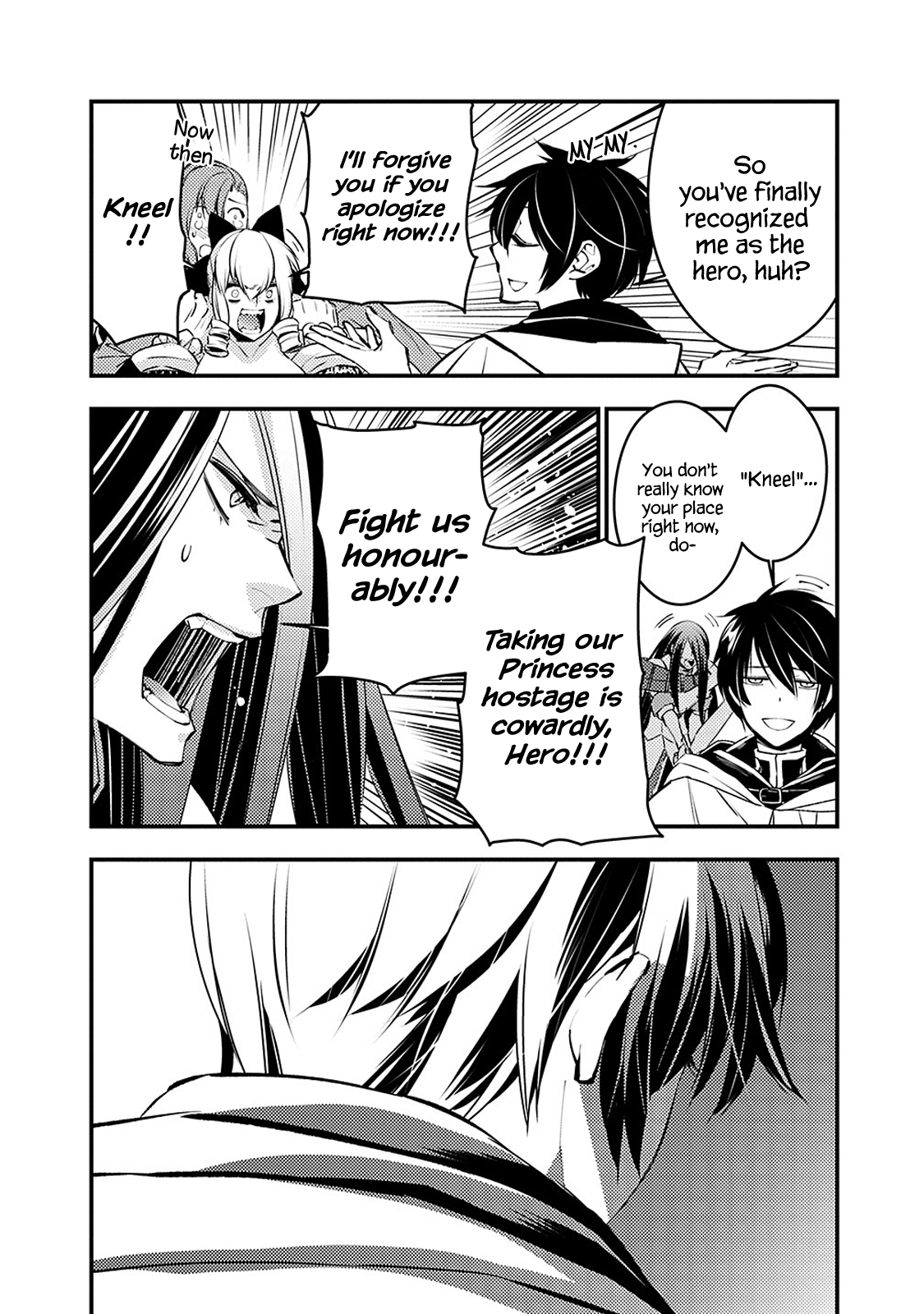 Fukushuu o Koinegau Saikyou Yuusha wa, Yami no Chikara de Senmetsu Musou Suru chapter 3.2 - page 2