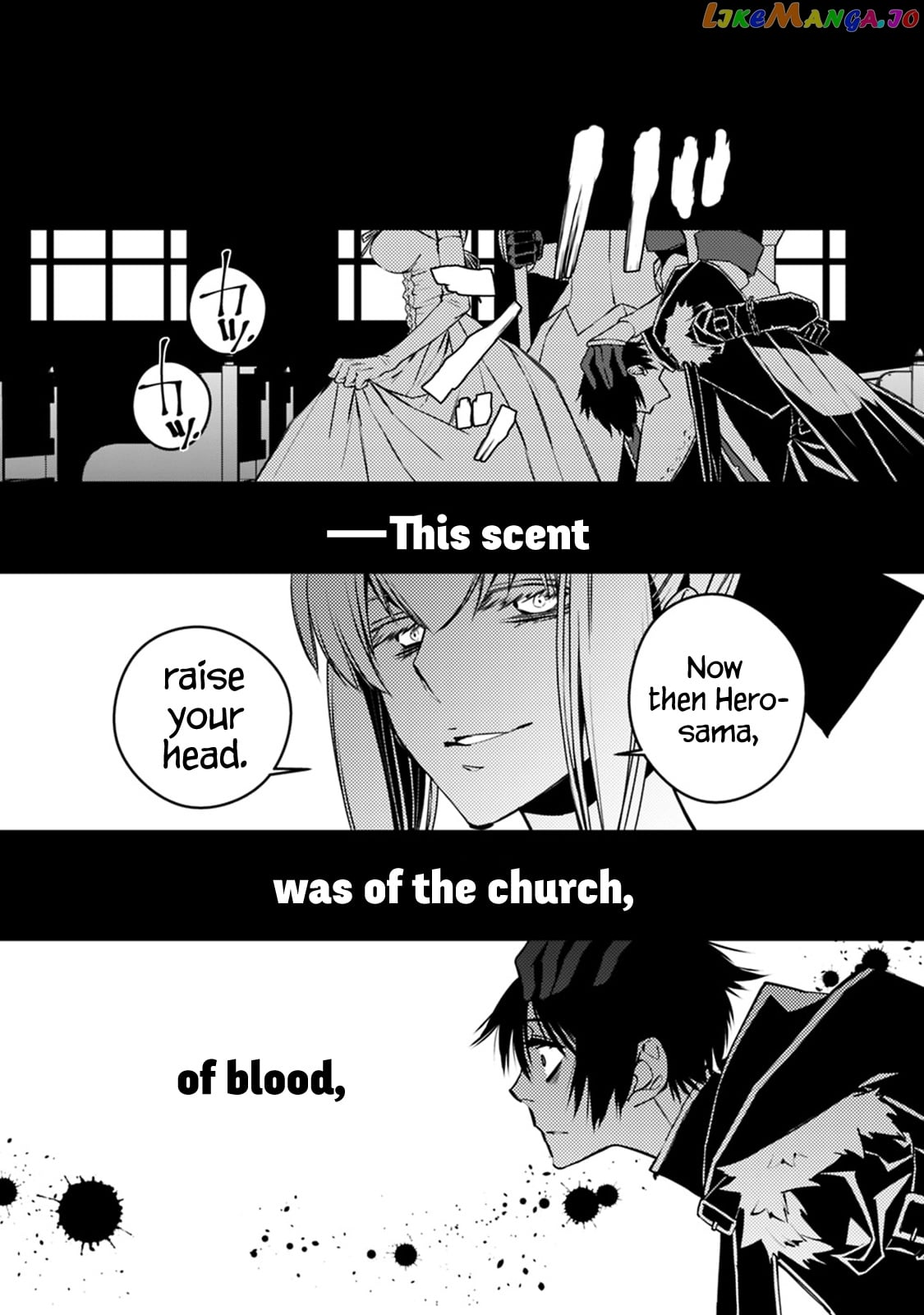 Fukushuu o Koinegau Saikyou Yuusha wa, Yami no Chikara de Senmetsu Musou Suru chapter 3.4 - page 9