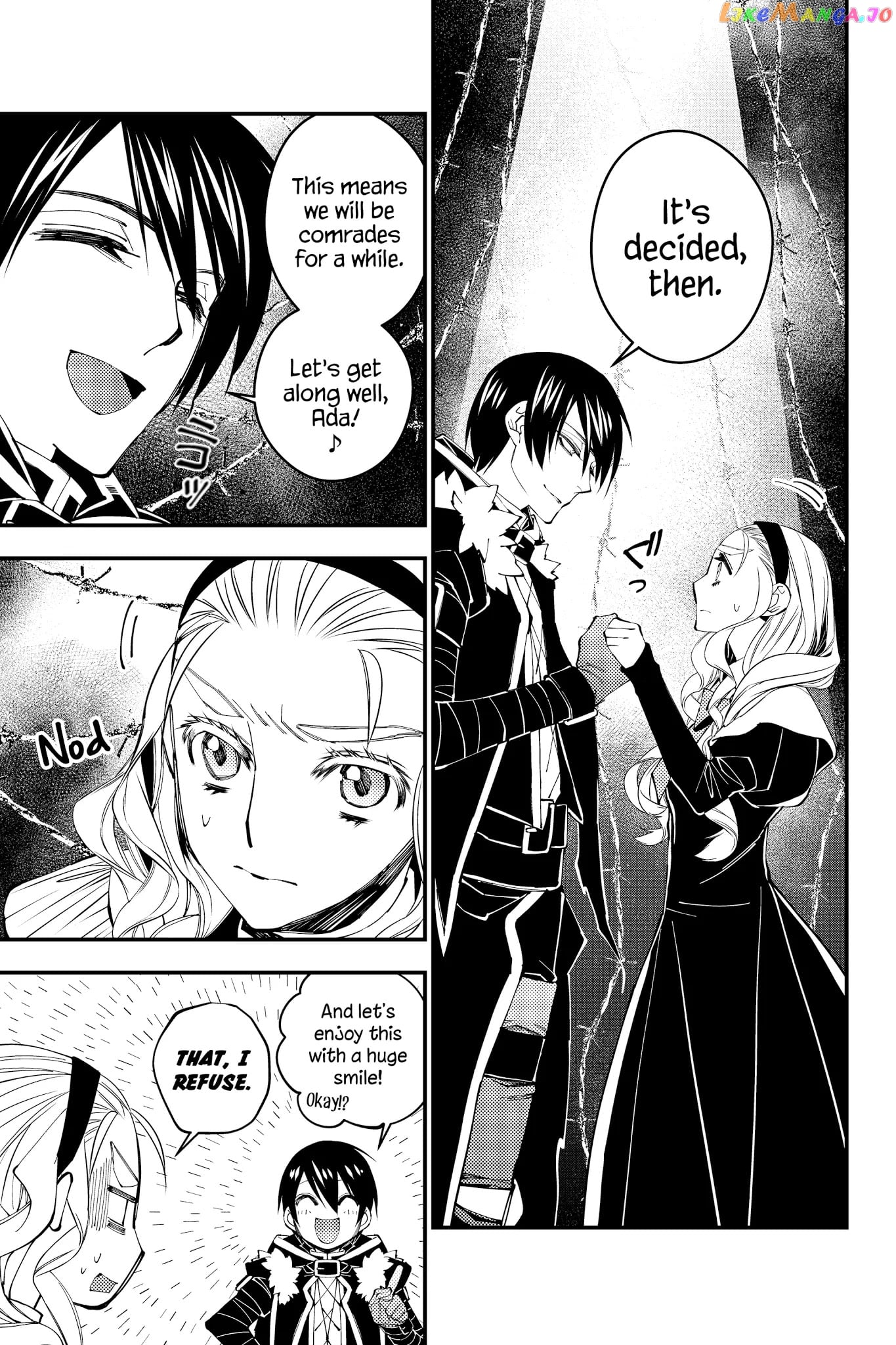 Fukushuu o Koinegau Saikyou Yuusha wa, Yami no Chikara de Senmetsu Musou Suru chapter 38 - page 9