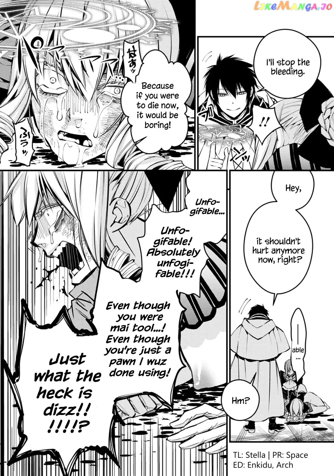 Fukushuu o Koinegau Saikyou Yuusha wa, Yami no Chikara de Senmetsu Musou Suru chapter 4.1 - page 6