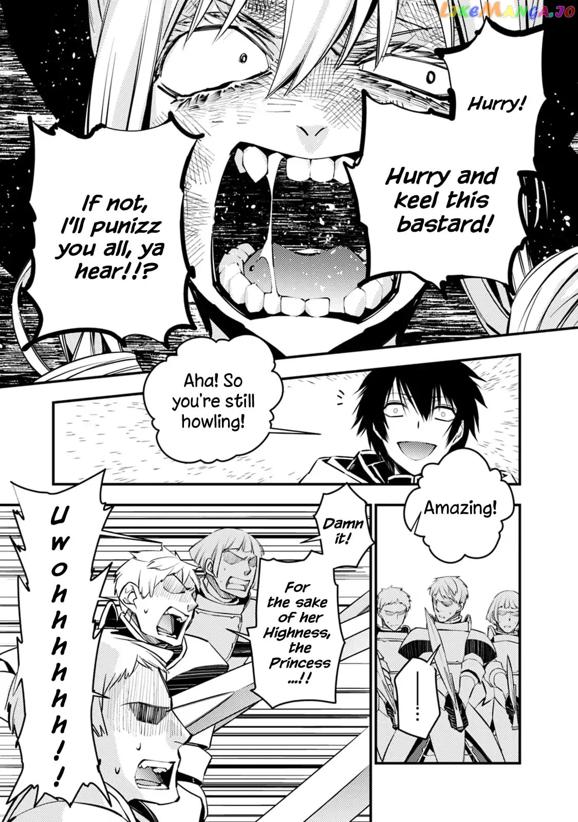 Fukushuu o Koinegau Saikyou Yuusha wa, Yami no Chikara de Senmetsu Musou Suru chapter 4.1 - page 9