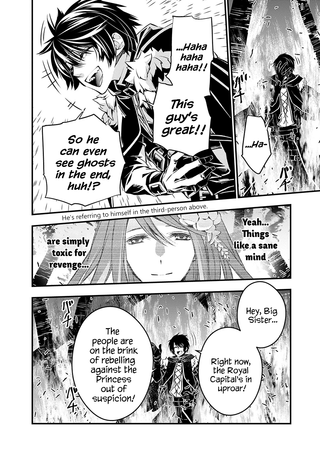 Fukushuu o Koinegau Saikyou Yuusha wa, Yami no Chikara de Senmetsu Musou Suru chapter 4.2 - page 6
