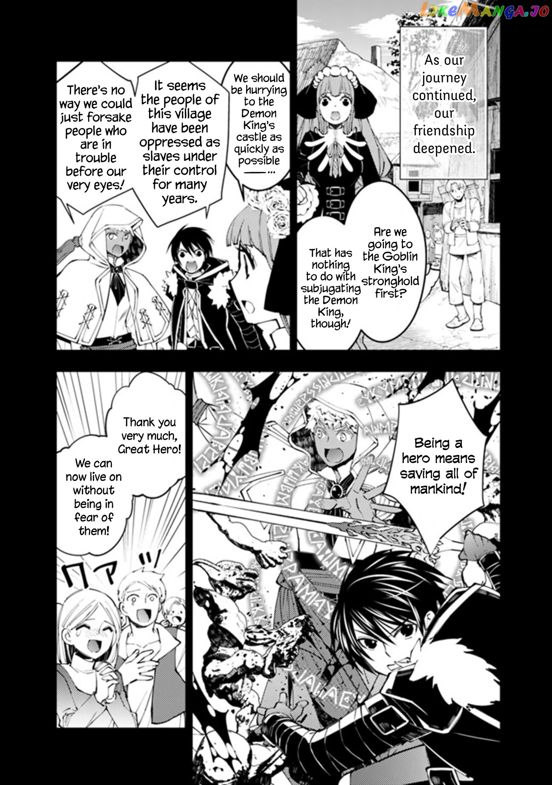 Fukushuu o Koinegau Saikyou Yuusha wa, Yami no Chikara de Senmetsu Musou Suru chapter 41 - page 11