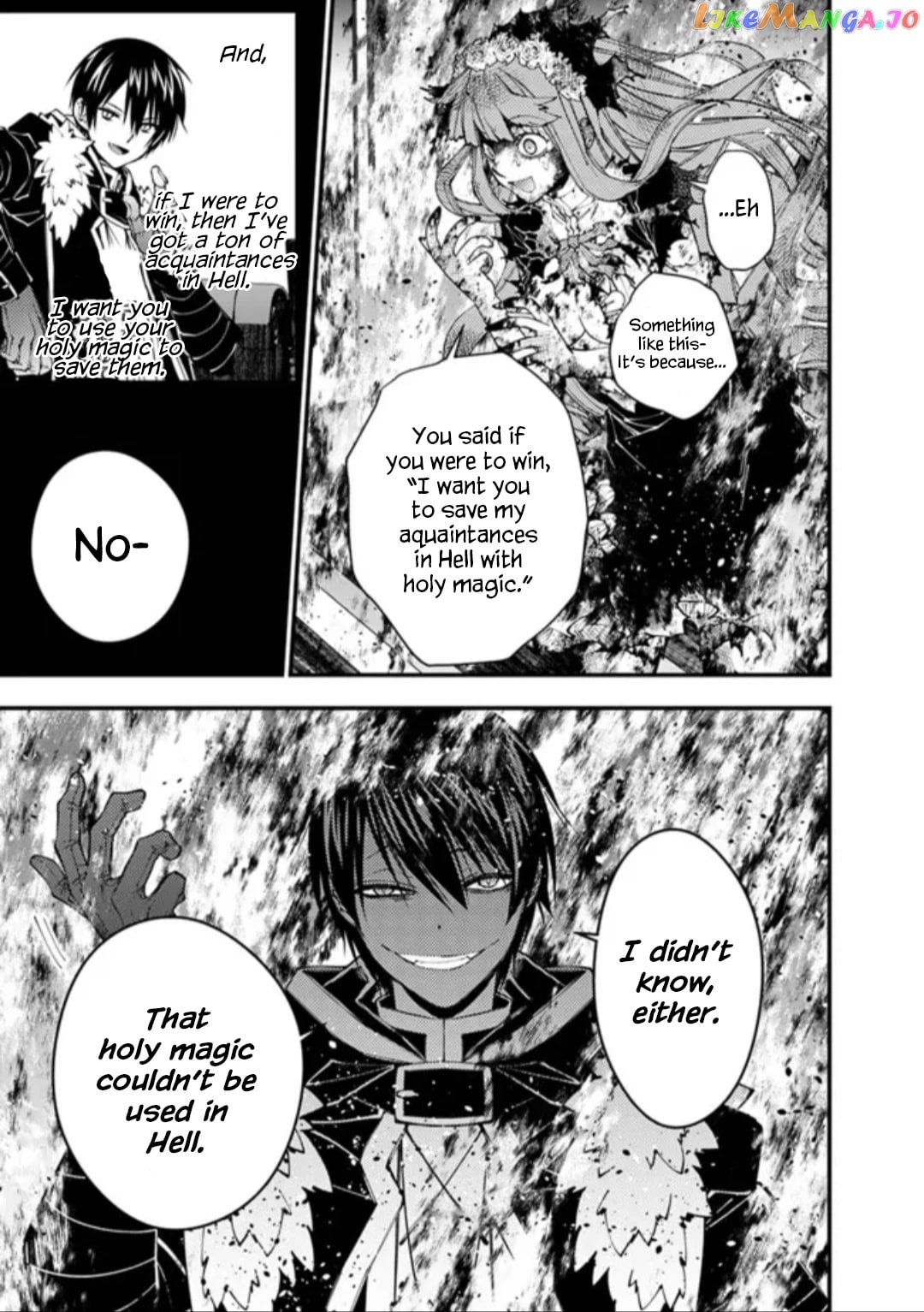 Fukushuu o Koinegau Saikyou Yuusha wa, Yami no Chikara de Senmetsu Musou Suru chapter 65 - page 3