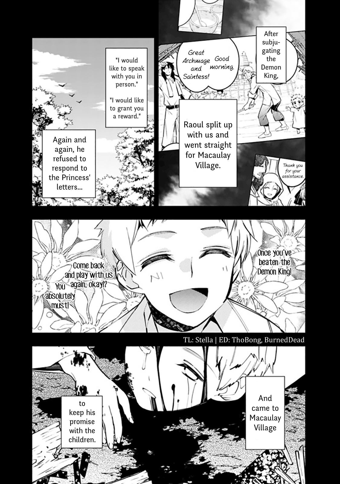 Fukushuu o Koinegau Saikyou Yuusha wa, Yami no Chikara de Senmetsu Musou Suru chapter 42 - page 1