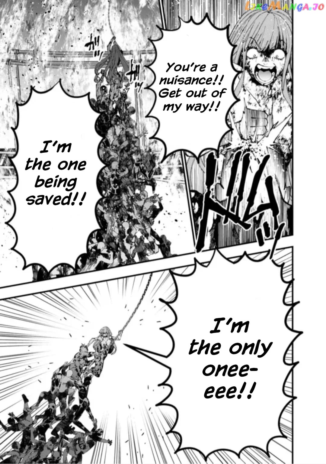 Fukushuu o Koinegau Saikyou Yuusha wa, Yami no Chikara de Senmetsu Musou Suru chapter 66 - page 13