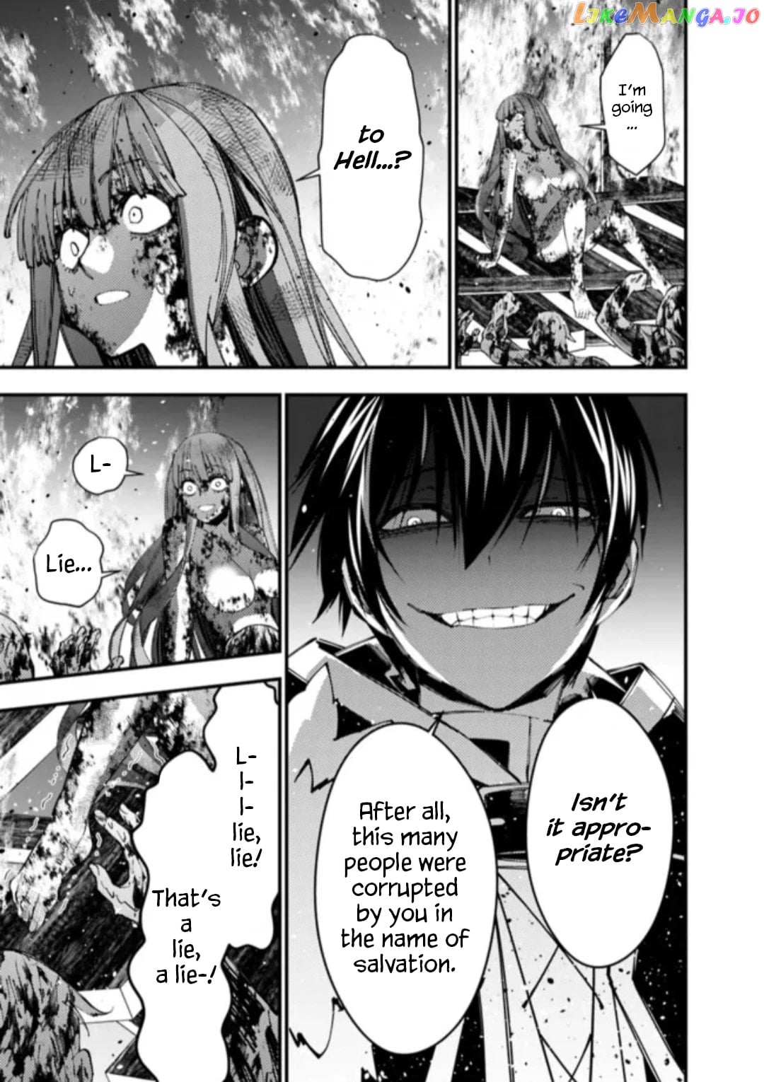Fukushuu o Koinegau Saikyou Yuusha wa, Yami no Chikara de Senmetsu Musou Suru chapter 66 - page 7