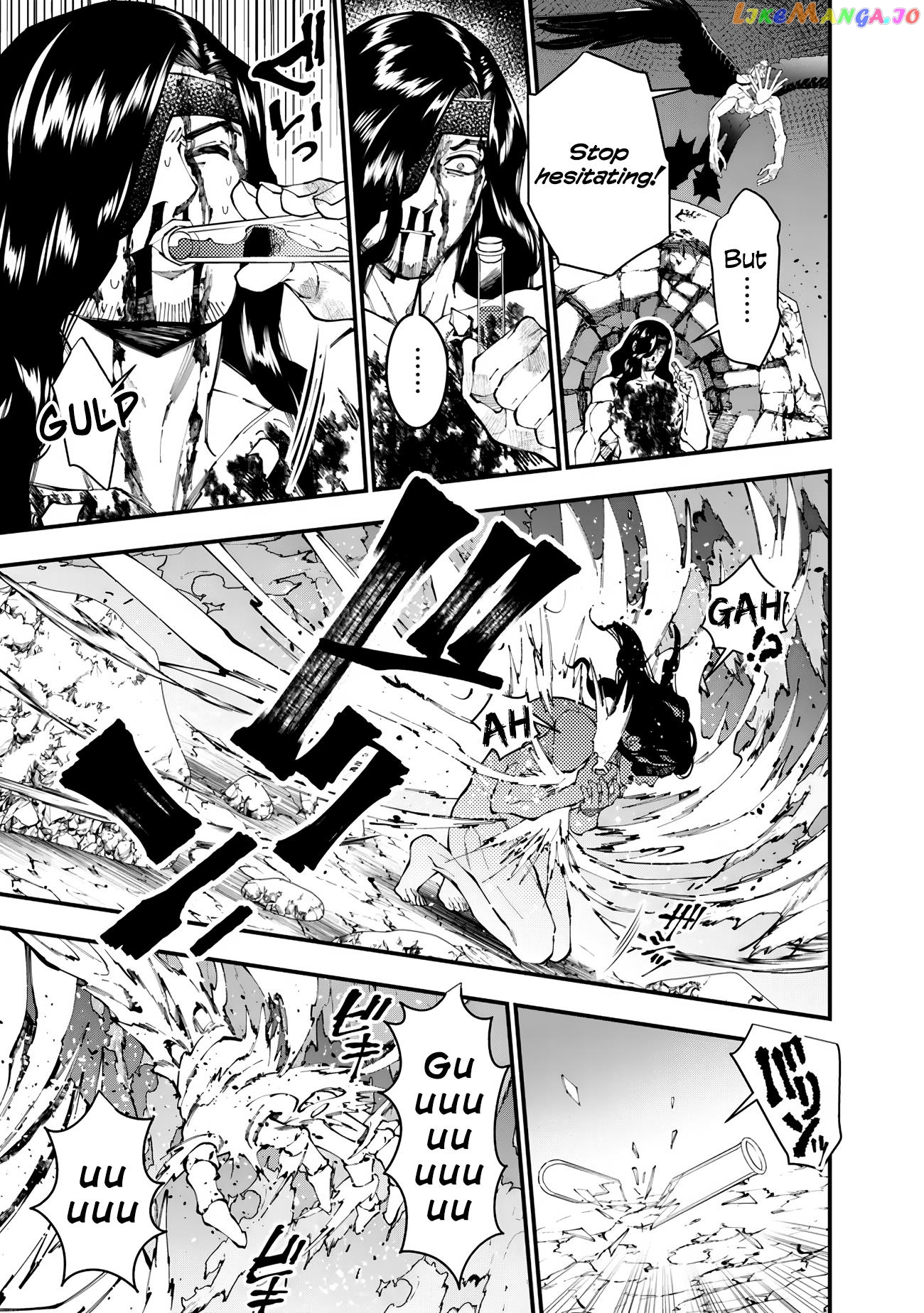 Fukushuu o Koinegau Saikyou Yuusha wa, Yami no Chikara de Senmetsu Musou Suru chapter 76 - page 5