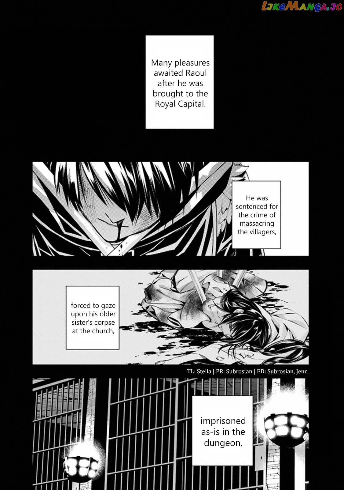 Fukushuu o Koinegau Saikyou Yuusha wa, Yami no Chikara de Senmetsu Musou Suru chapter 43 - page 1