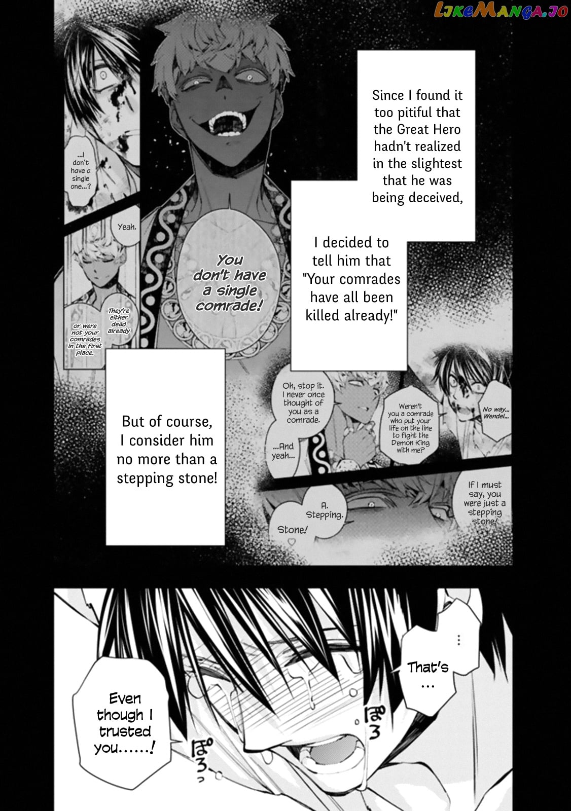 Fukushuu o Koinegau Saikyou Yuusha wa, Yami no Chikara de Senmetsu Musou Suru chapter 43 - page 7