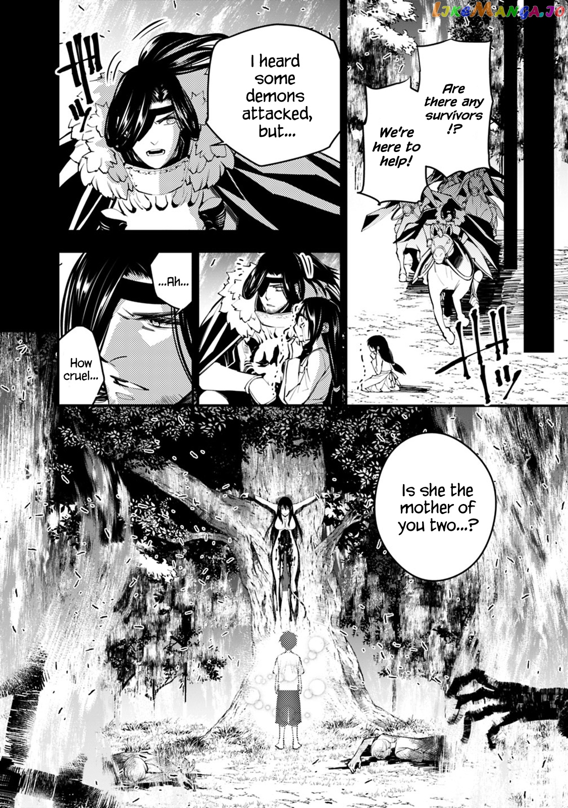 Fukushuu o Koinegau Saikyou Yuusha wa, Yami no Chikara de Senmetsu Musou Suru chapter 9 - page 6
