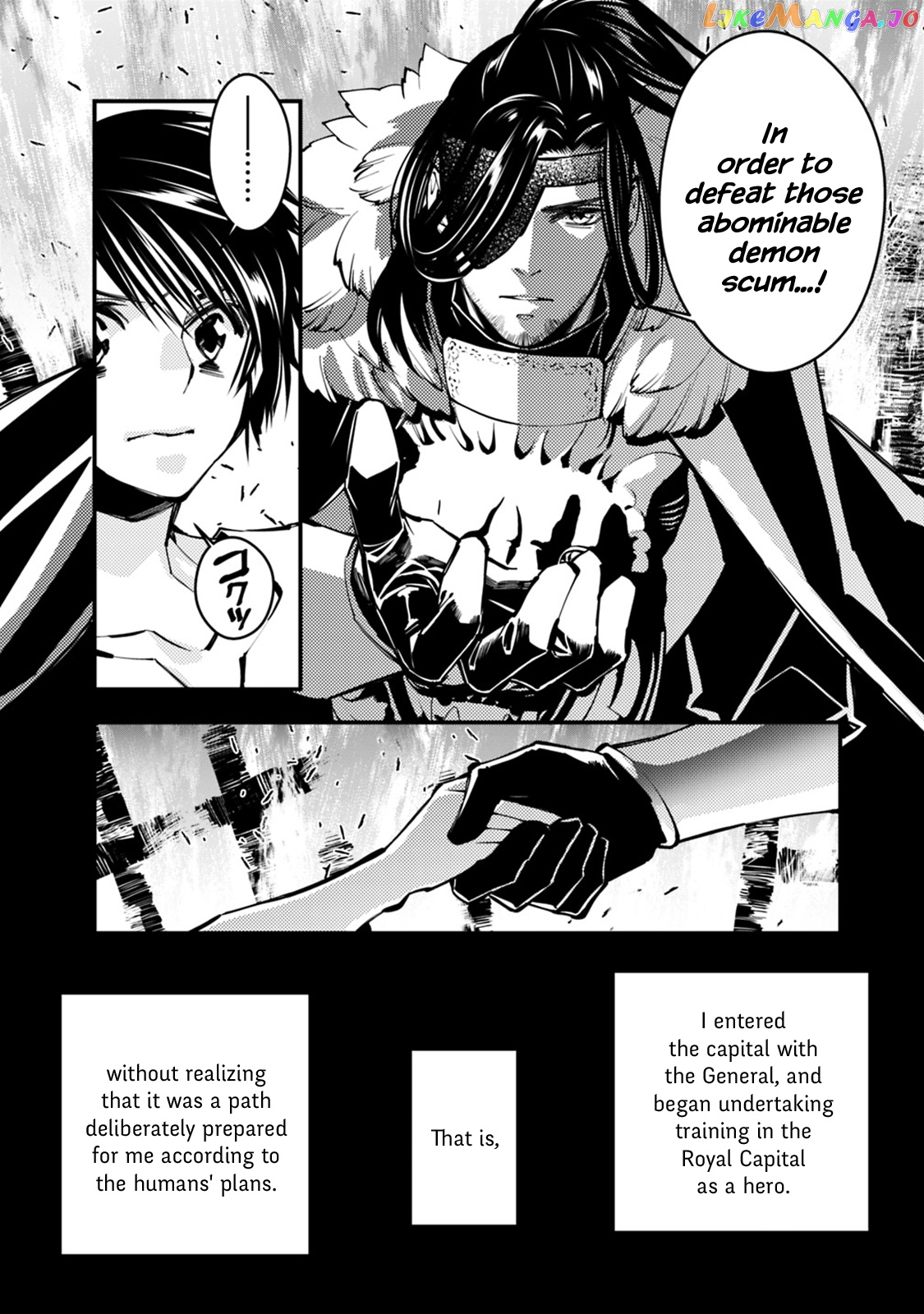 Fukushuu o Koinegau Saikyou Yuusha wa, Yami no Chikara de Senmetsu Musou Suru chapter 9 - page 8