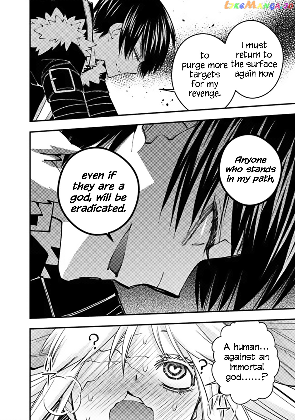 Fukushuu o Koinegau Saikyou Yuusha wa, Yami no Chikara de Senmetsu Musou Suru chapter 68 - page 10