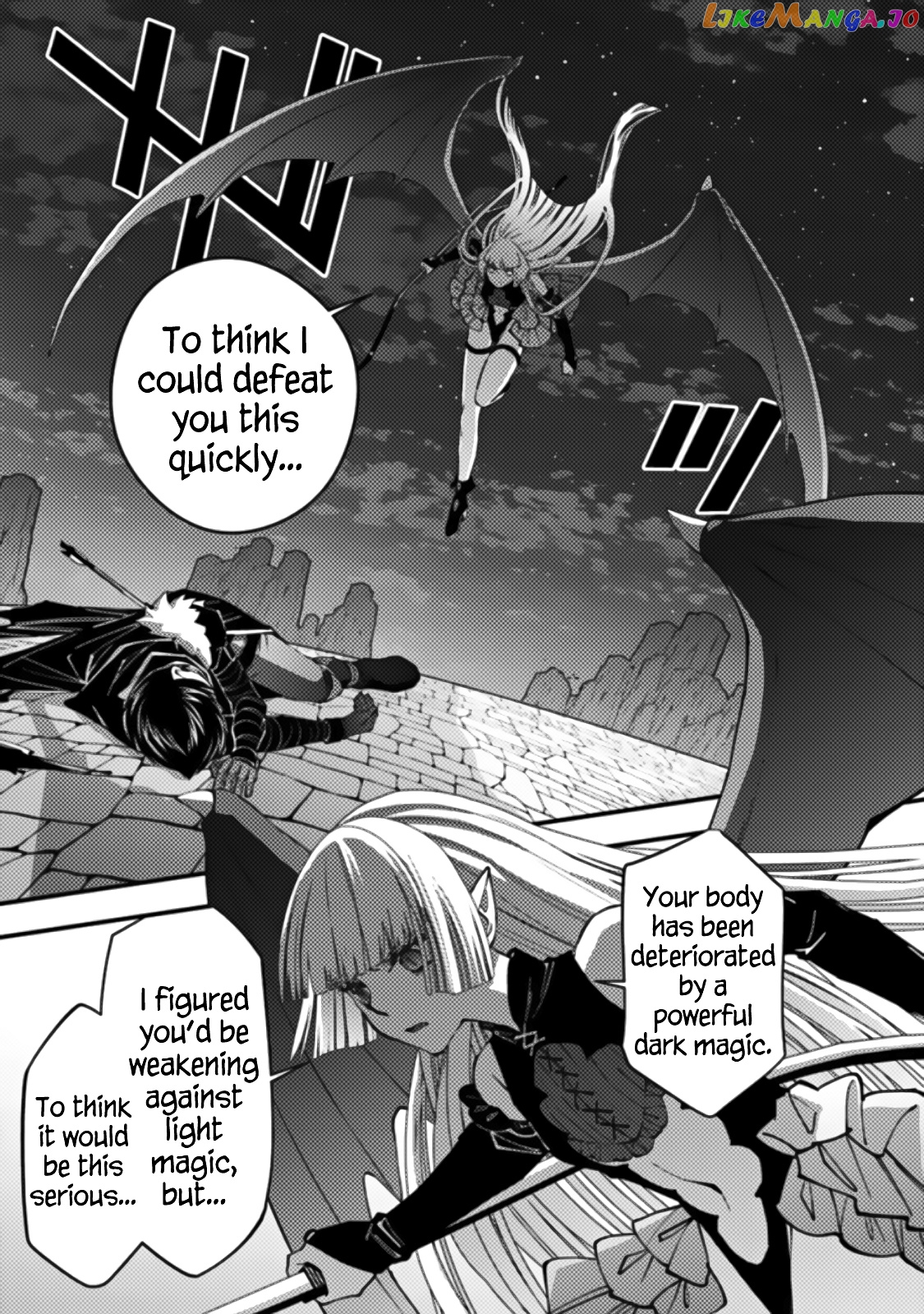 Fukushuu o Koinegau Saikyou Yuusha wa, Yami no Chikara de Senmetsu Musou Suru chapter 60 - page 12