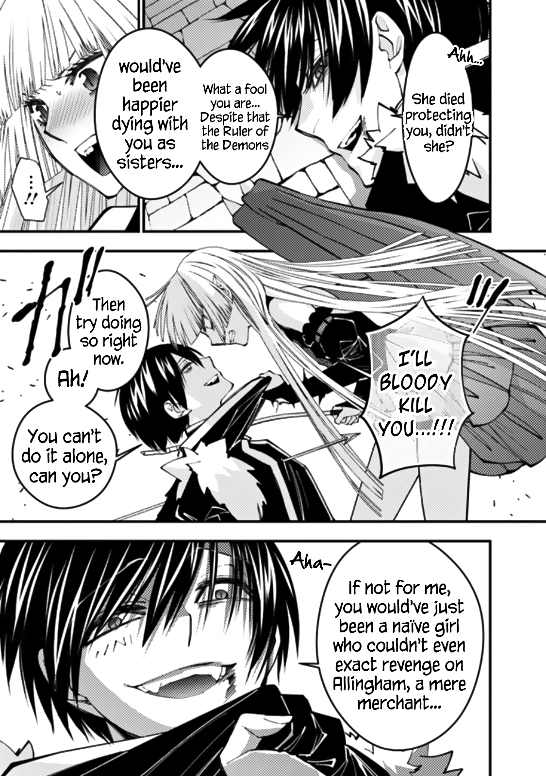 Fukushuu o Koinegau Saikyou Yuusha wa, Yami no Chikara de Senmetsu Musou Suru chapter 60 - page 14