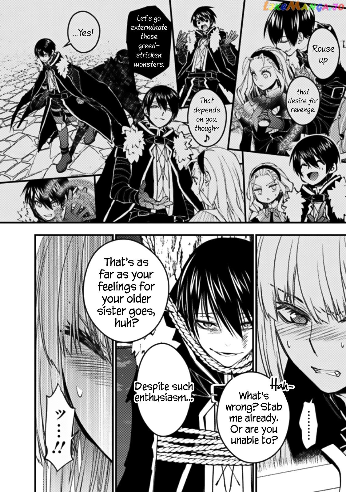 Fukushuu o Koinegau Saikyou Yuusha wa, Yami no Chikara de Senmetsu Musou Suru chapter 60 - page 17