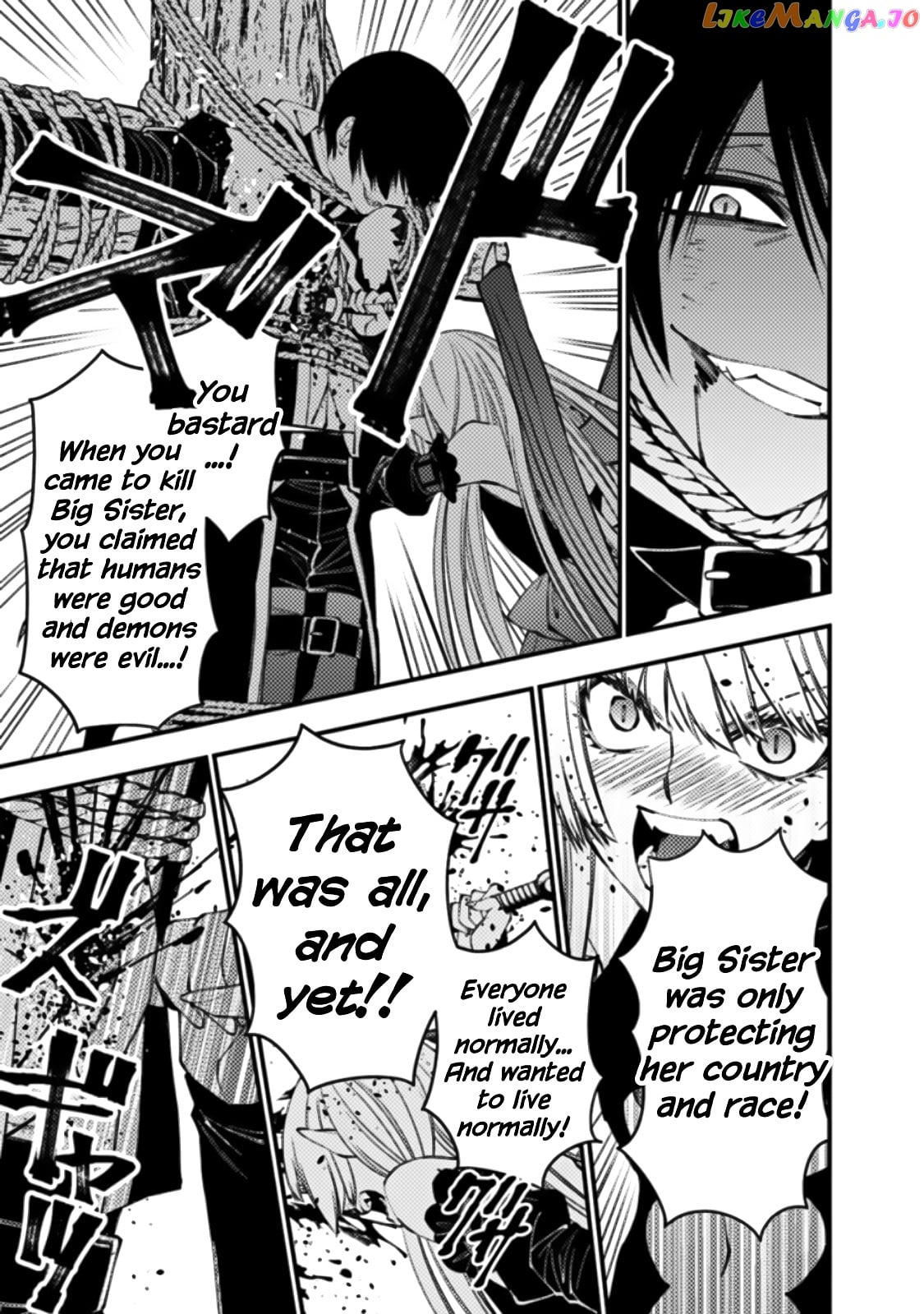 Fukushuu o Koinegau Saikyou Yuusha wa, Yami no Chikara de Senmetsu Musou Suru chapter 60 - page 18
