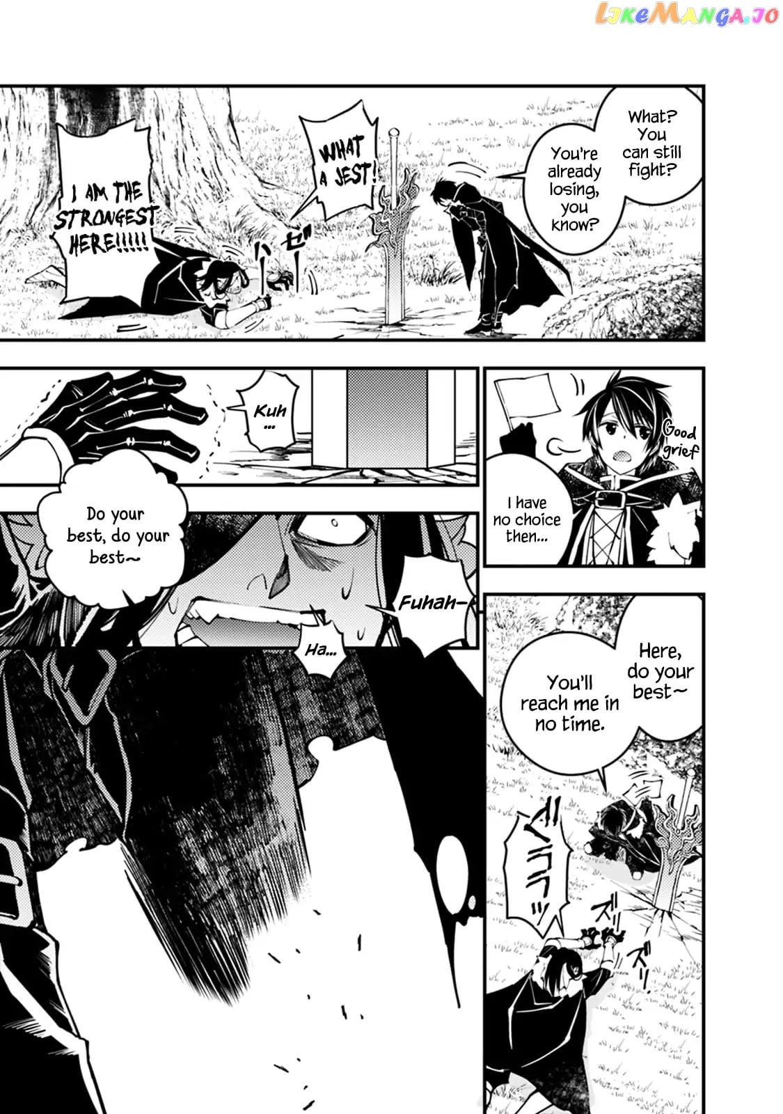 Fukushuu o Koinegau Saikyou Yuusha wa, Yami no Chikara de Senmetsu Musou Suru chapter 10 - page 13