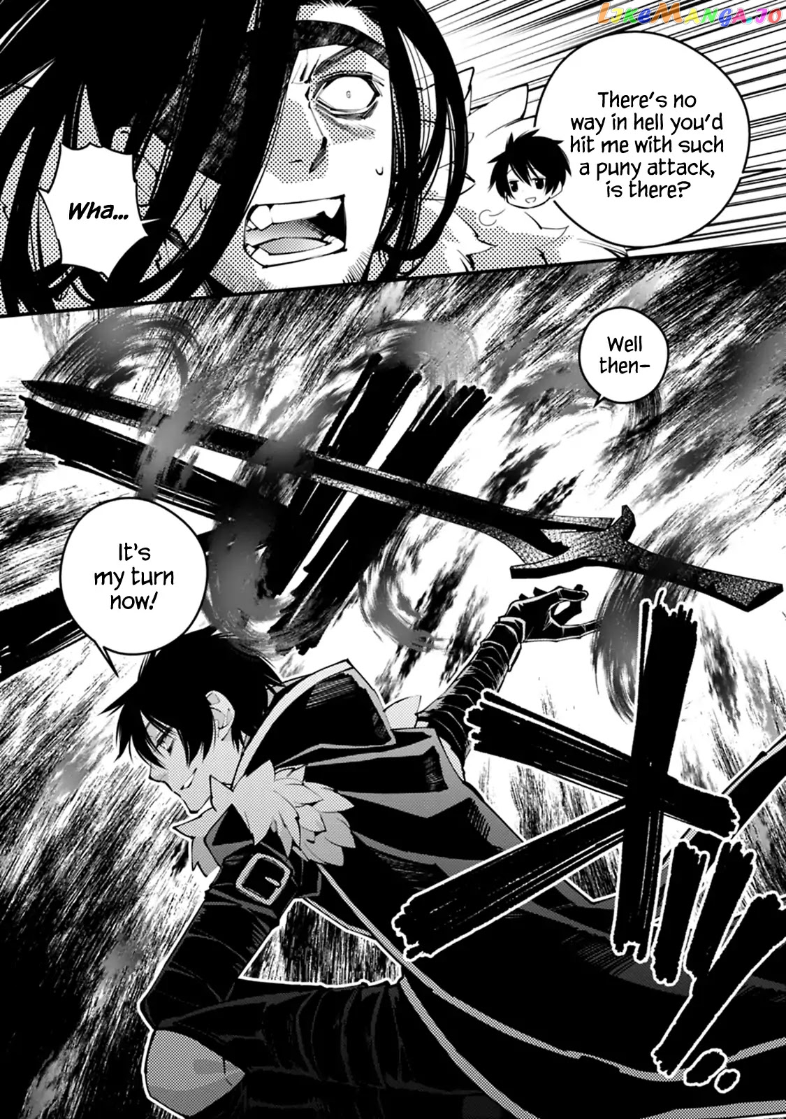 Fukushuu o Koinegau Saikyou Yuusha wa, Yami no Chikara de Senmetsu Musou Suru chapter 10 - page 4