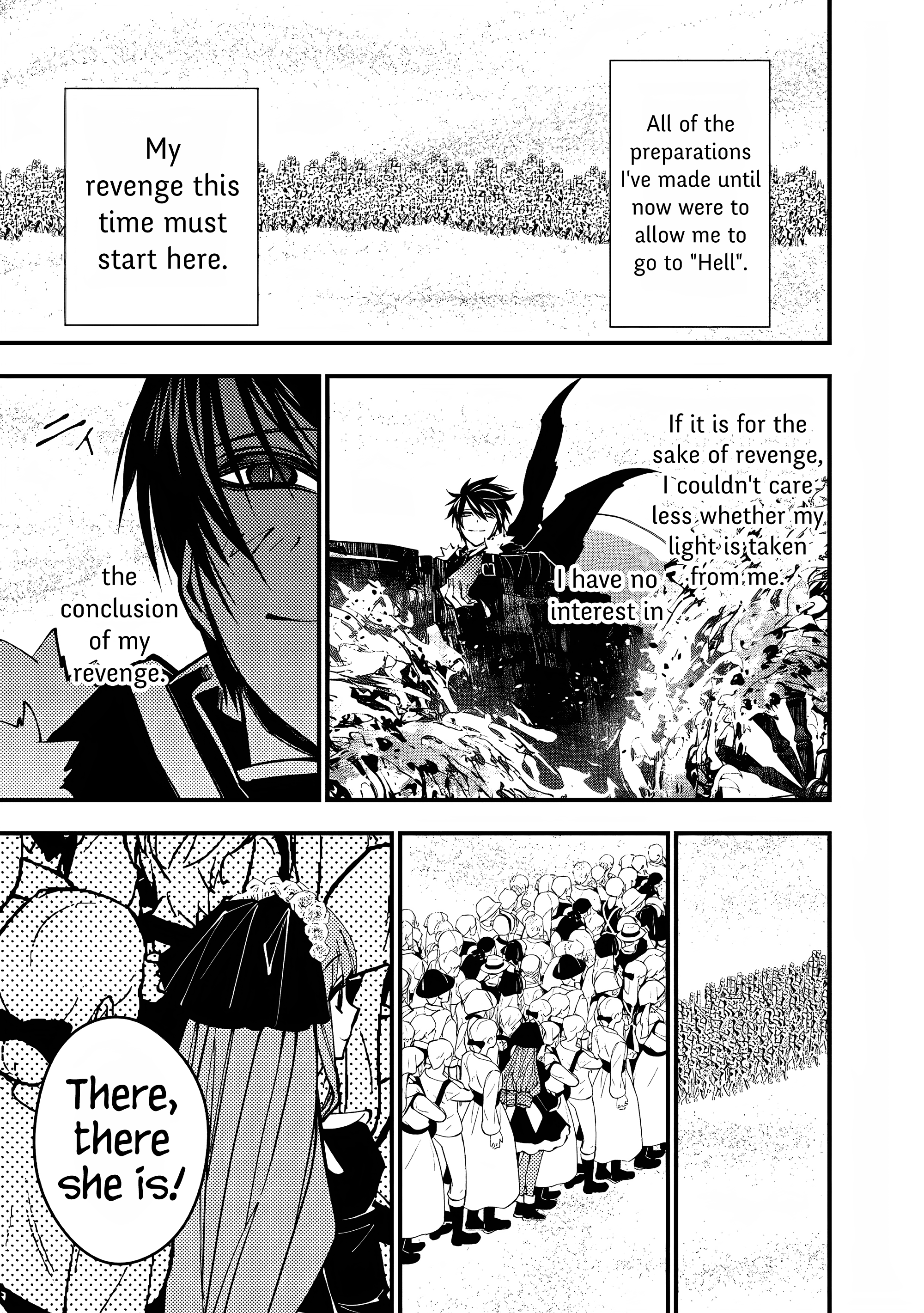 Fukushuu o Koinegau Saikyou Yuusha wa, Yami no Chikara de Senmetsu Musou Suru chapter 61 - page 17