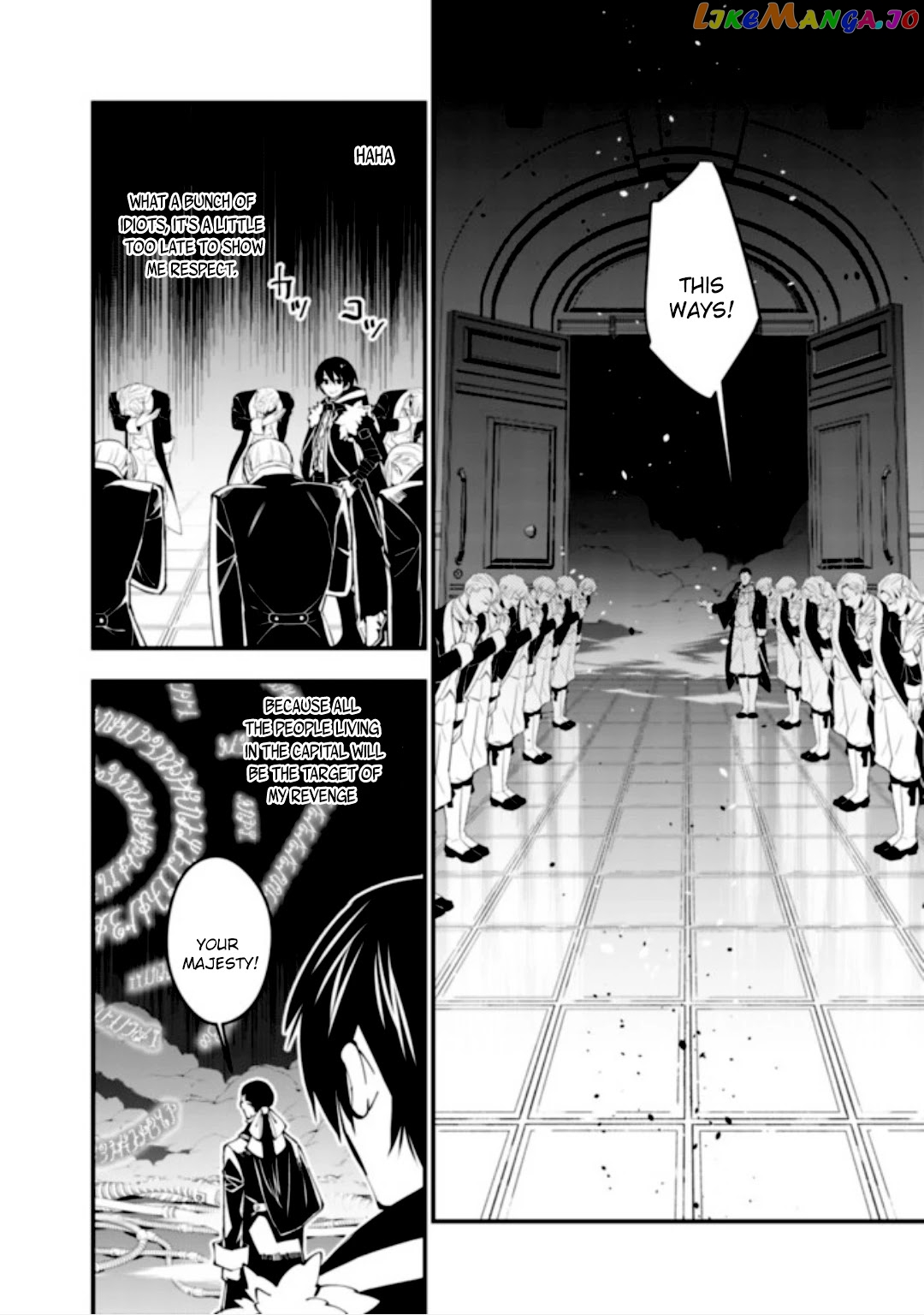 Fukushuu o Koinegau Saikyou Yuusha wa, Yami no Chikara de Senmetsu Musou Suru chapter 35 - page 3