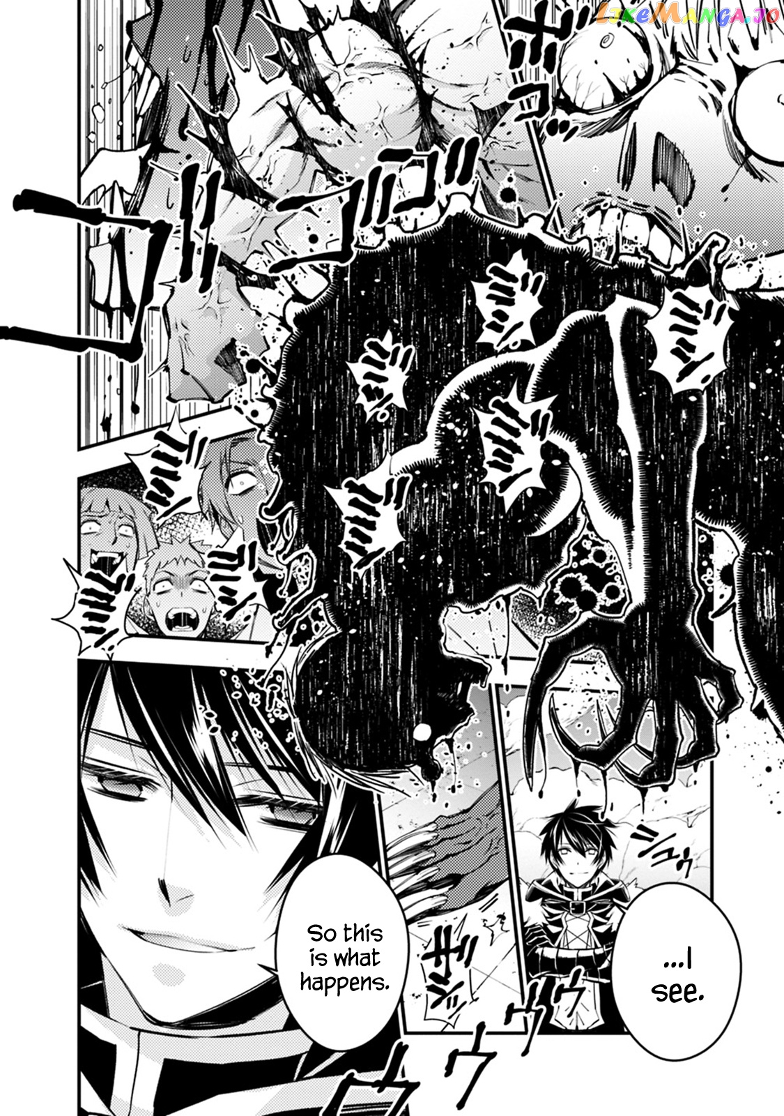 Fukushuu o Koinegau Saikyou Yuusha wa, Yami no Chikara de Senmetsu Musou Suru chapter 14 - page 8