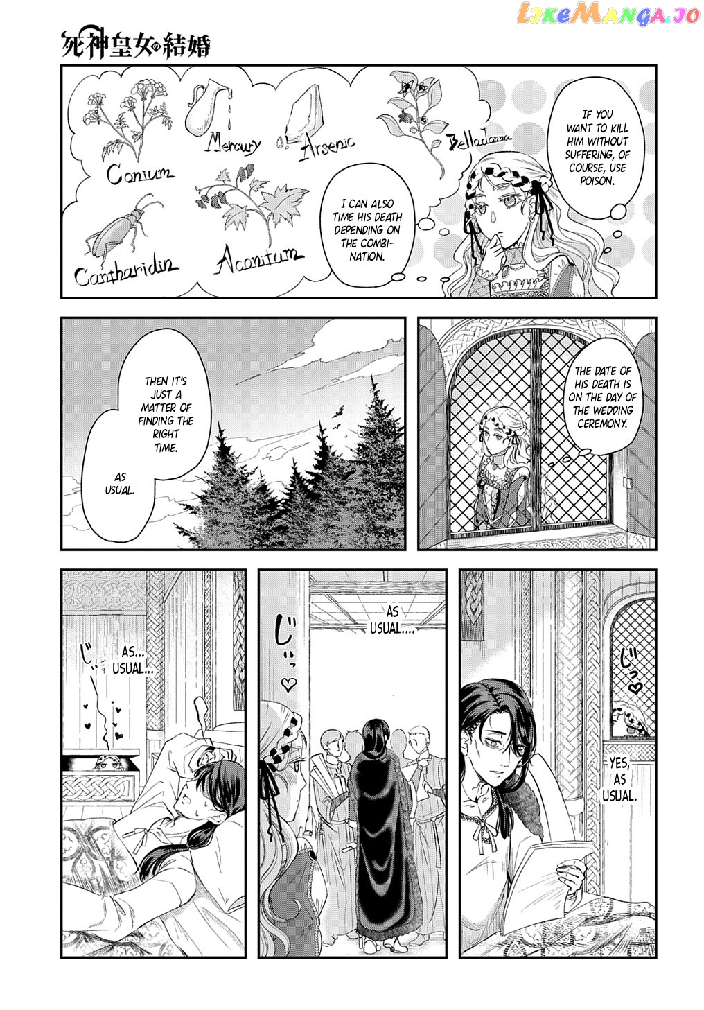Shinigami Oujo No Kekkon chapter 1 - page 14