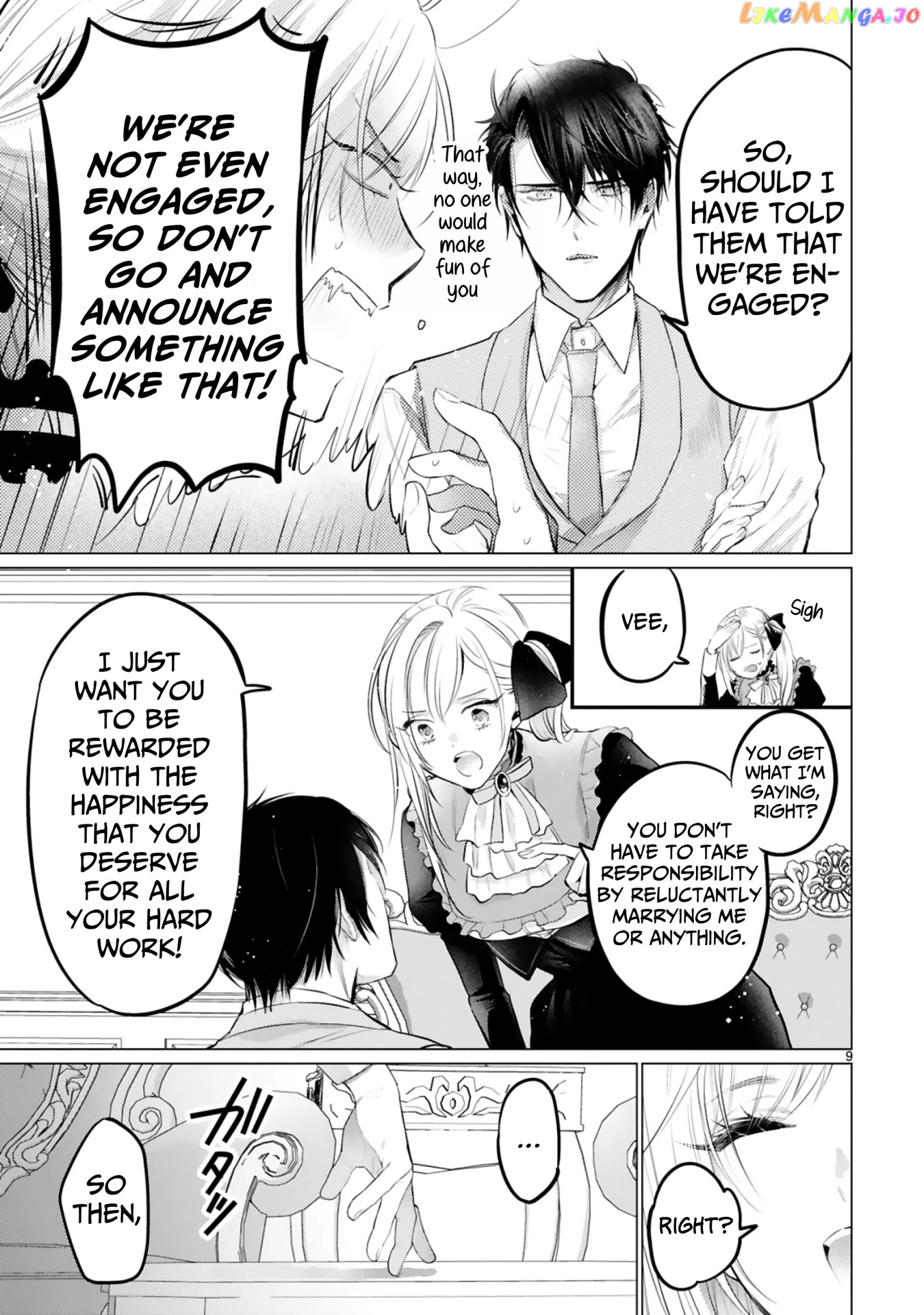 Shinyuu Ouji To Koshiginchaku chapter 3 - page 9
