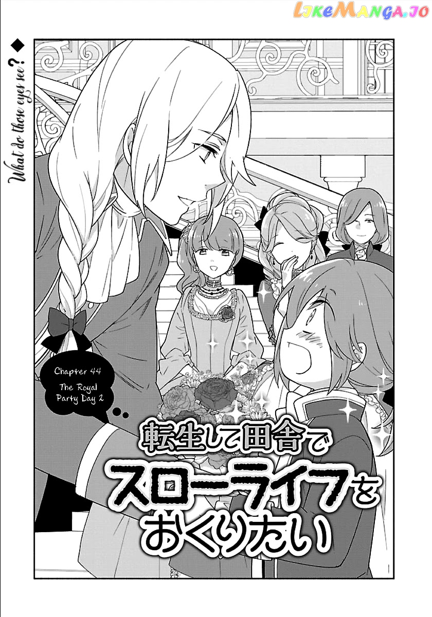 Tensei Shite Inaka de slowlife wo Okuritai chapter 44 - page 1