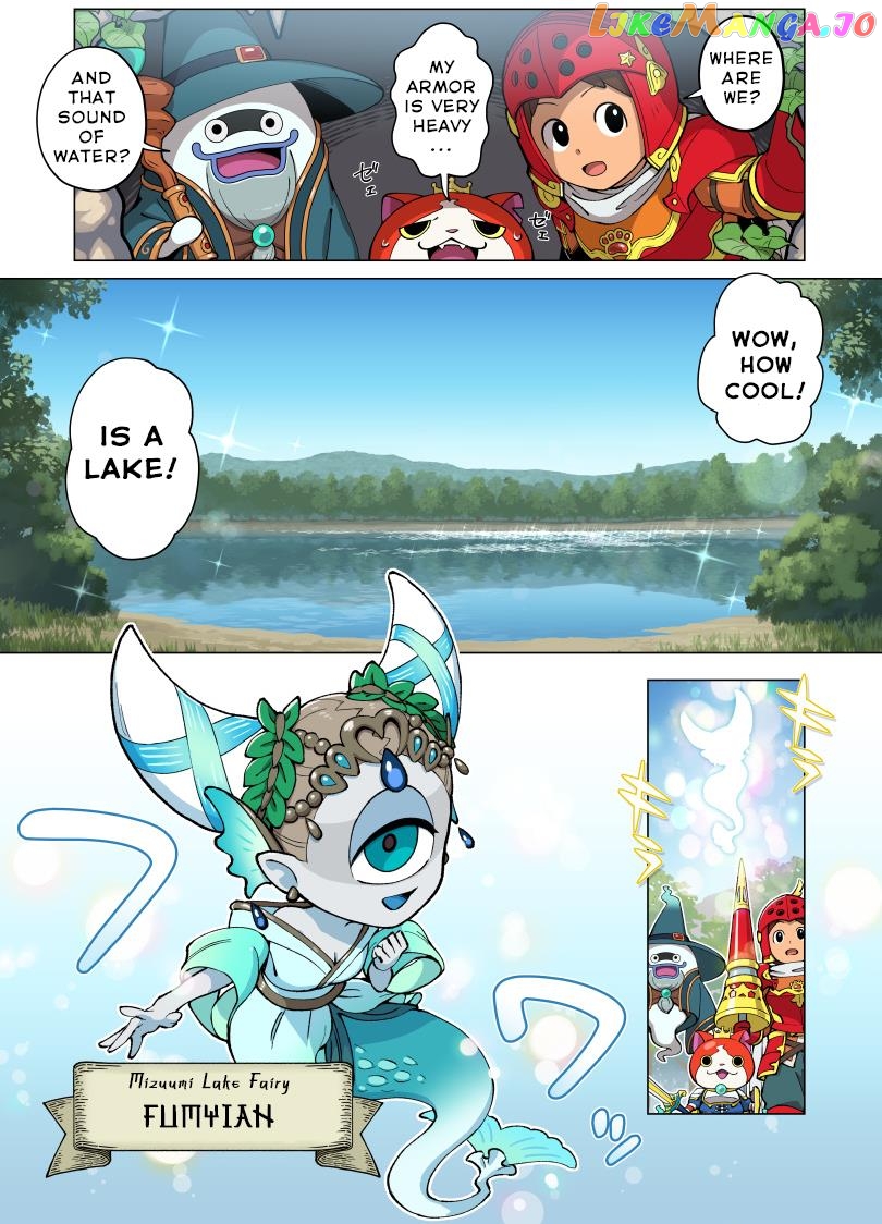 Yo-Kai Watch: The Story Of King Nyarthur chapter 1 - page 10