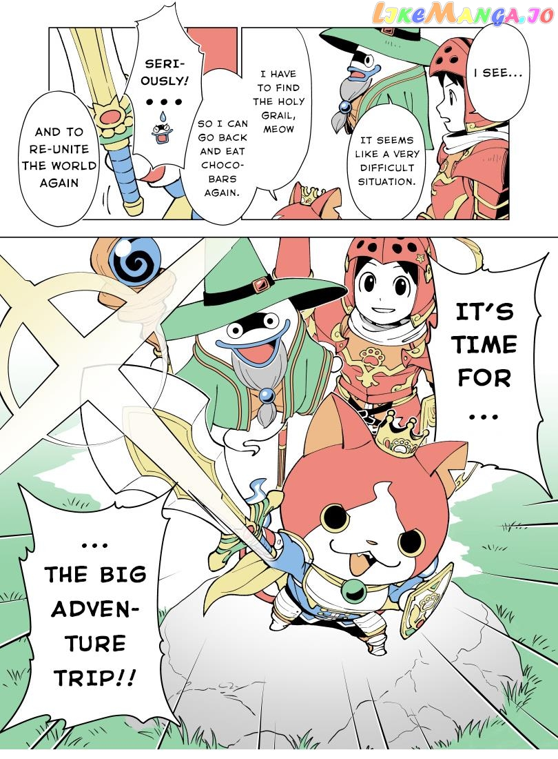 Yo-Kai Watch: The Story Of King Nyarthur chapter 2 - page 7