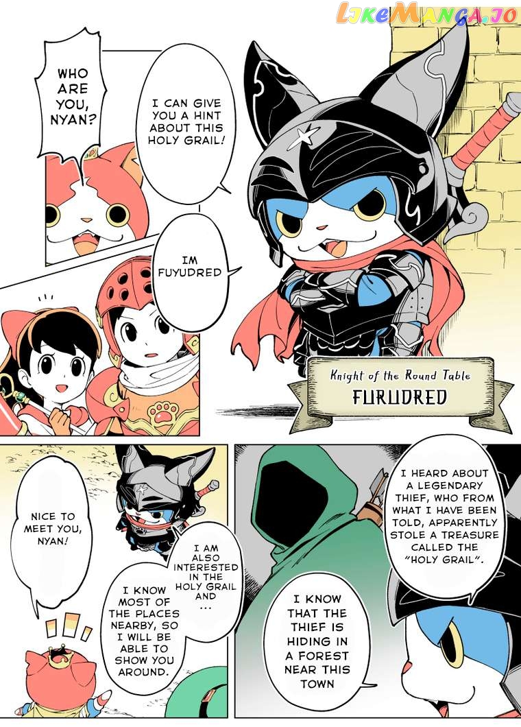 Yo-Kai Watch: The Story Of King Nyarthur Chapter 3 - page 4