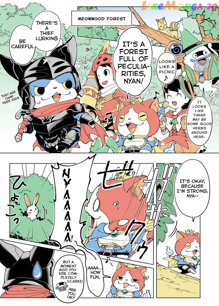 Yo-Kai Watch: The Story Of King Nyarthur Chapter 3 - page 5
