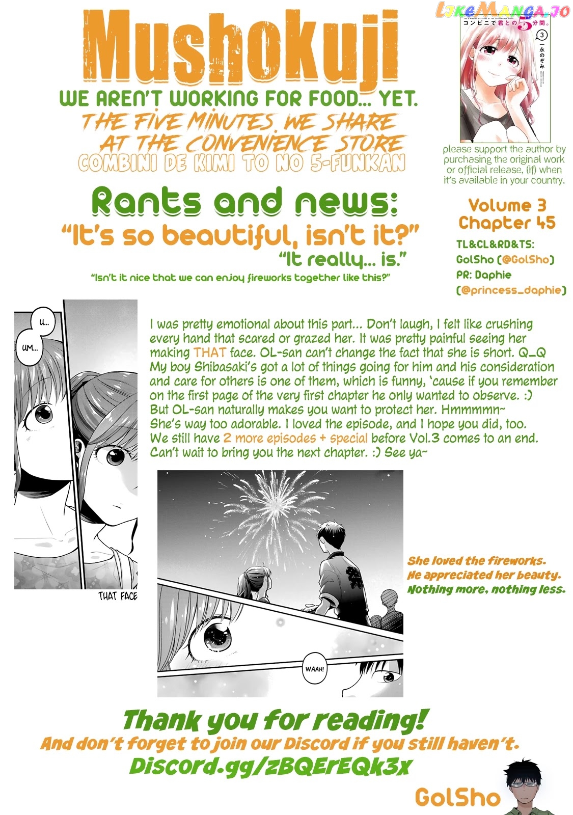 5 Minutes With You At A Convenience Store chapter 45 - page 13