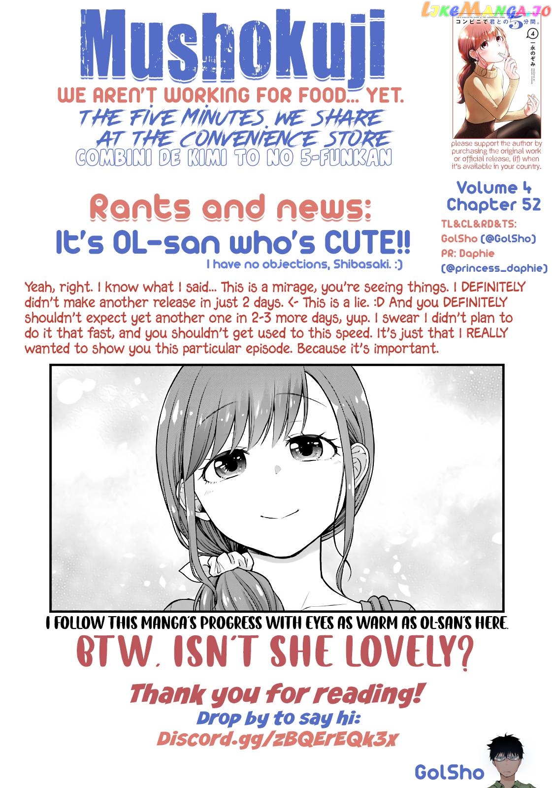 5 Minutes With You At A Convenience Store chapter 52 - page 10