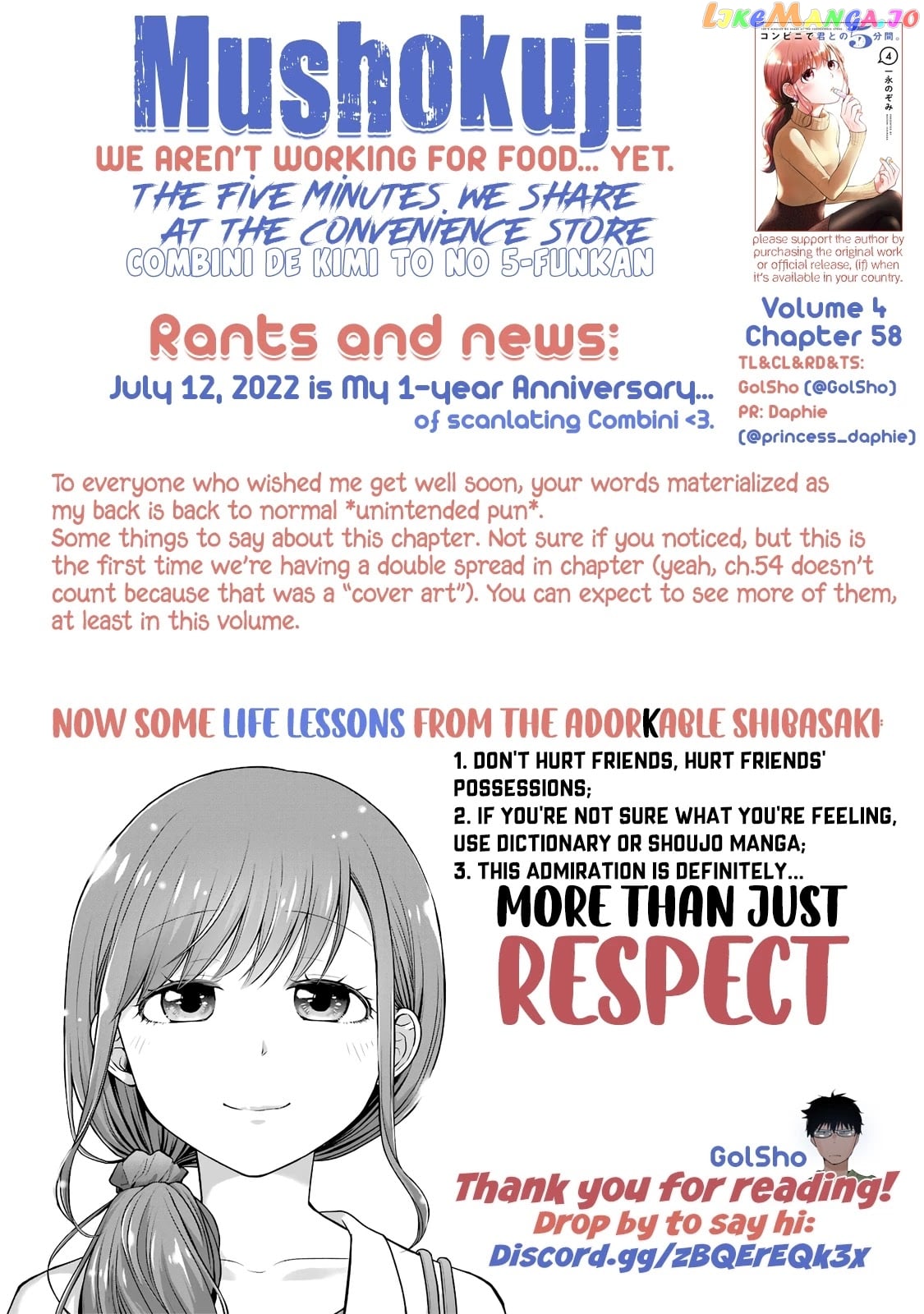 5 Minutes With You At A Convenience Store chapter 58 - page 9