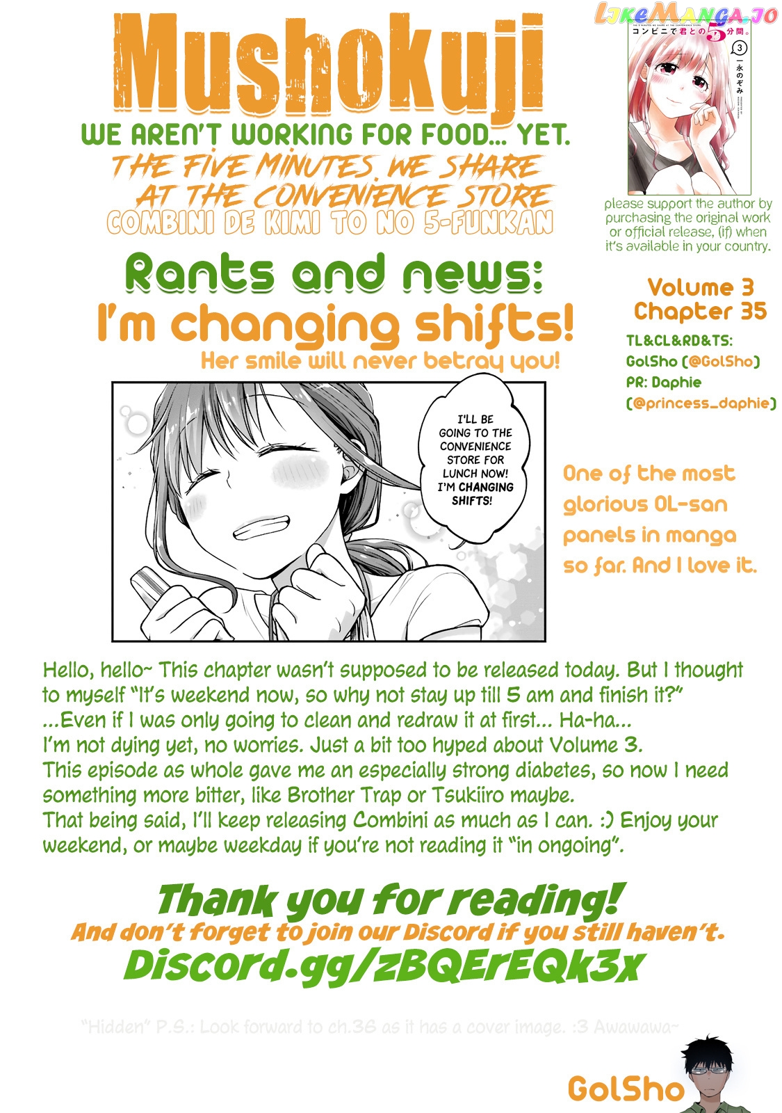 5 Minutes With You At A Convenience Store chapter 35 - page 12