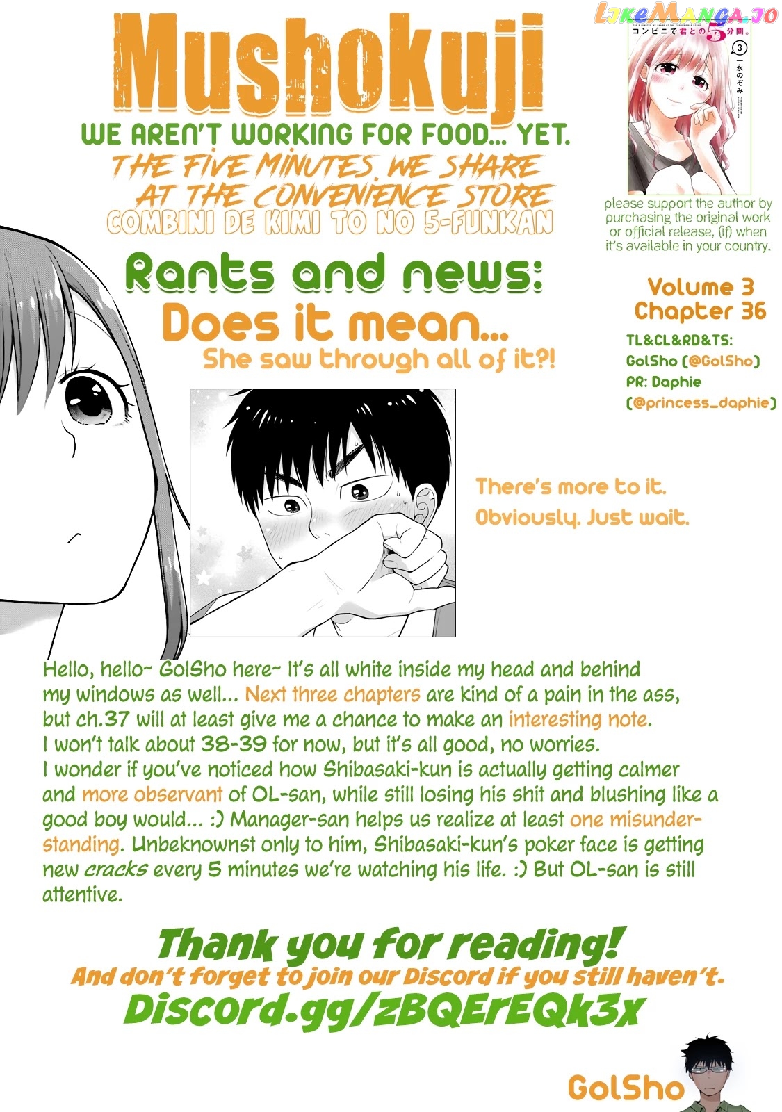 5 Minutes With You At A Convenience Store chapter 36 - page 11