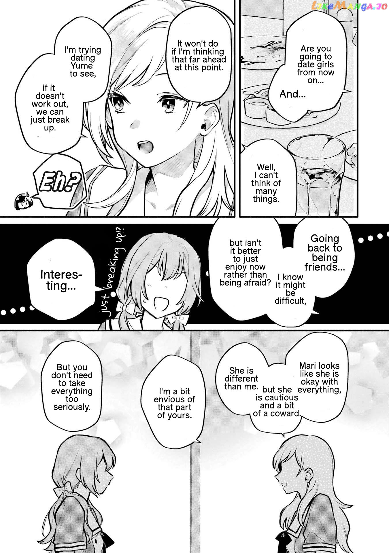 A Yuri Story About A Girl Who Insists “it’s Impossible For Two Girls To Get Together” Completely Falling Within 100 Days chapter 11 - page 32