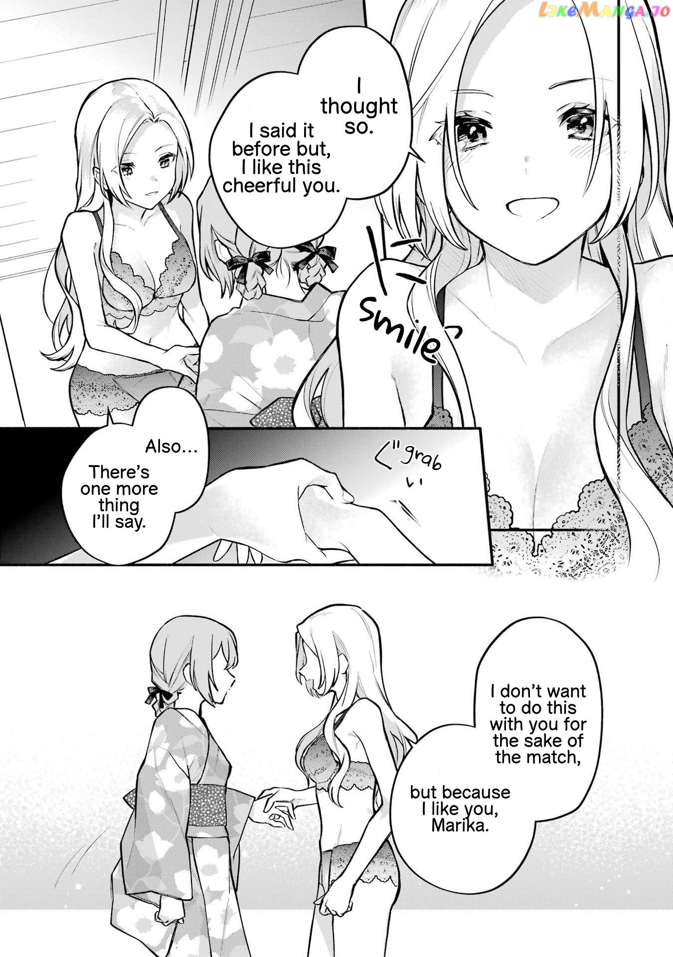 A Yuri Story About A Girl Who Insists “it’s Impossible For Two Girls To Get Together” Completely Falling Within 100 Days chapter 12 - page 32
