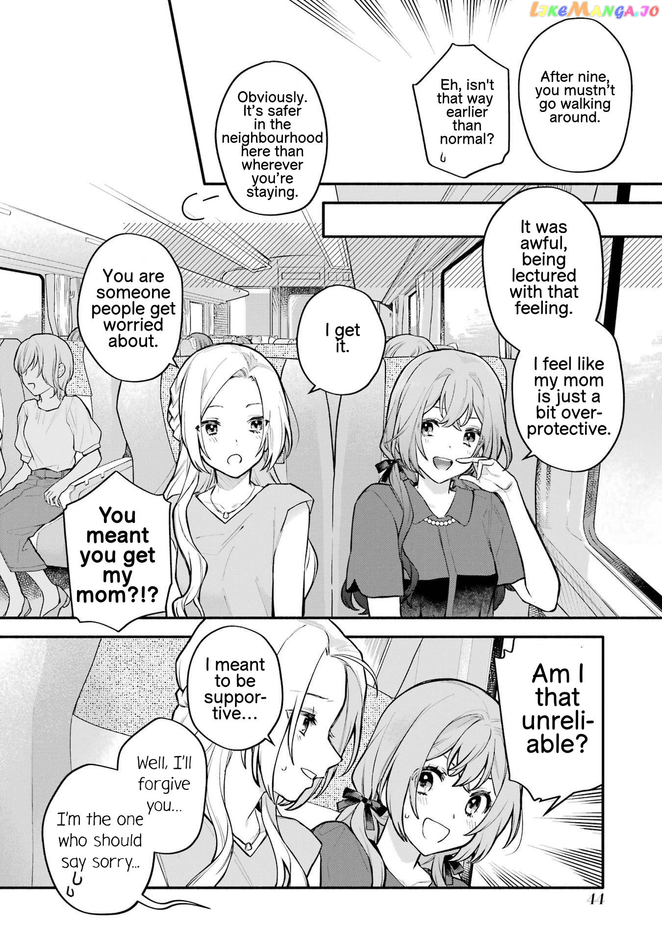 A Yuri Story About A Girl Who Insists “it’s Impossible For Two Girls To Get Together” Completely Falling Within 100 Days chapter 12 - page 7