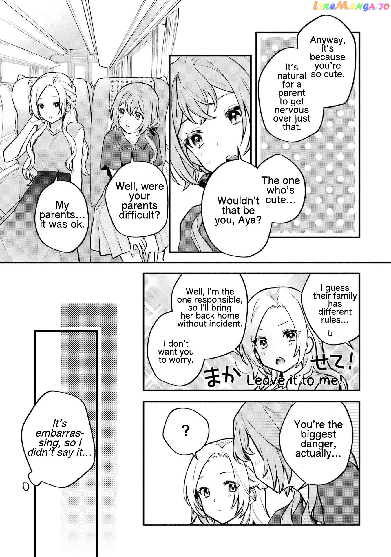 A Yuri Story About A Girl Who Insists “it’s Impossible For Two Girls To Get Together” Completely Falling Within 100 Days chapter 12 - page 8